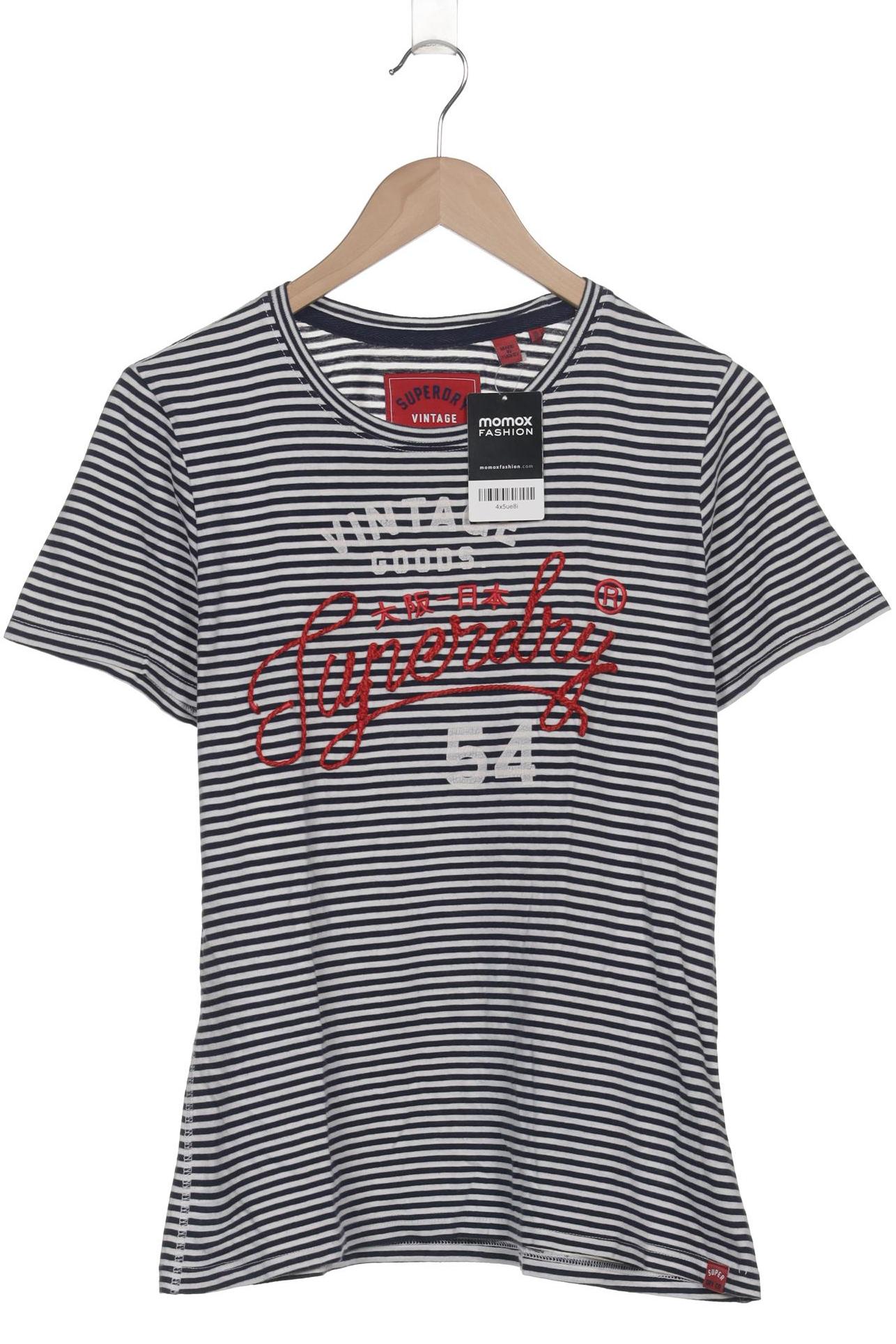 

Superdry Damen T-Shirt, marineblau, Gr. 40
