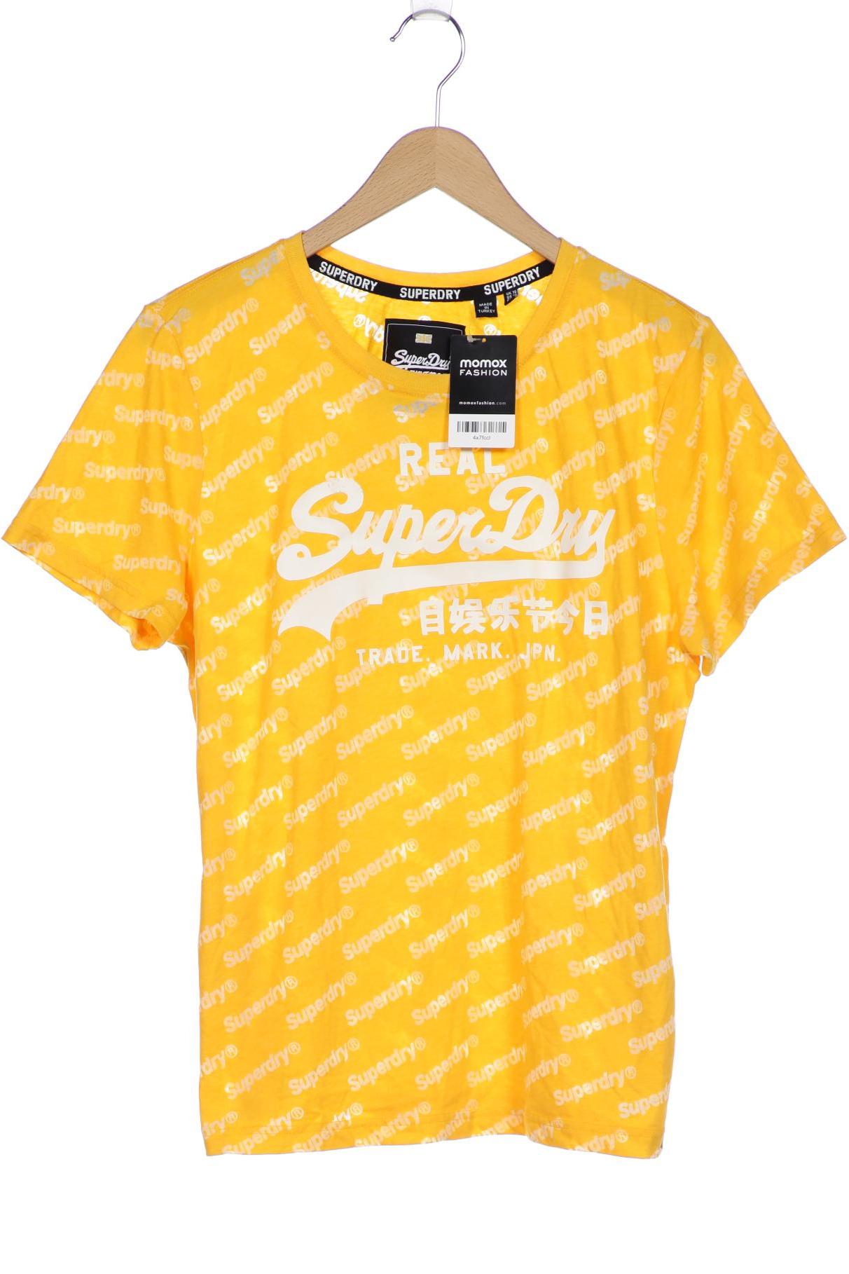 

Superdry Damen T-Shirt, gelb