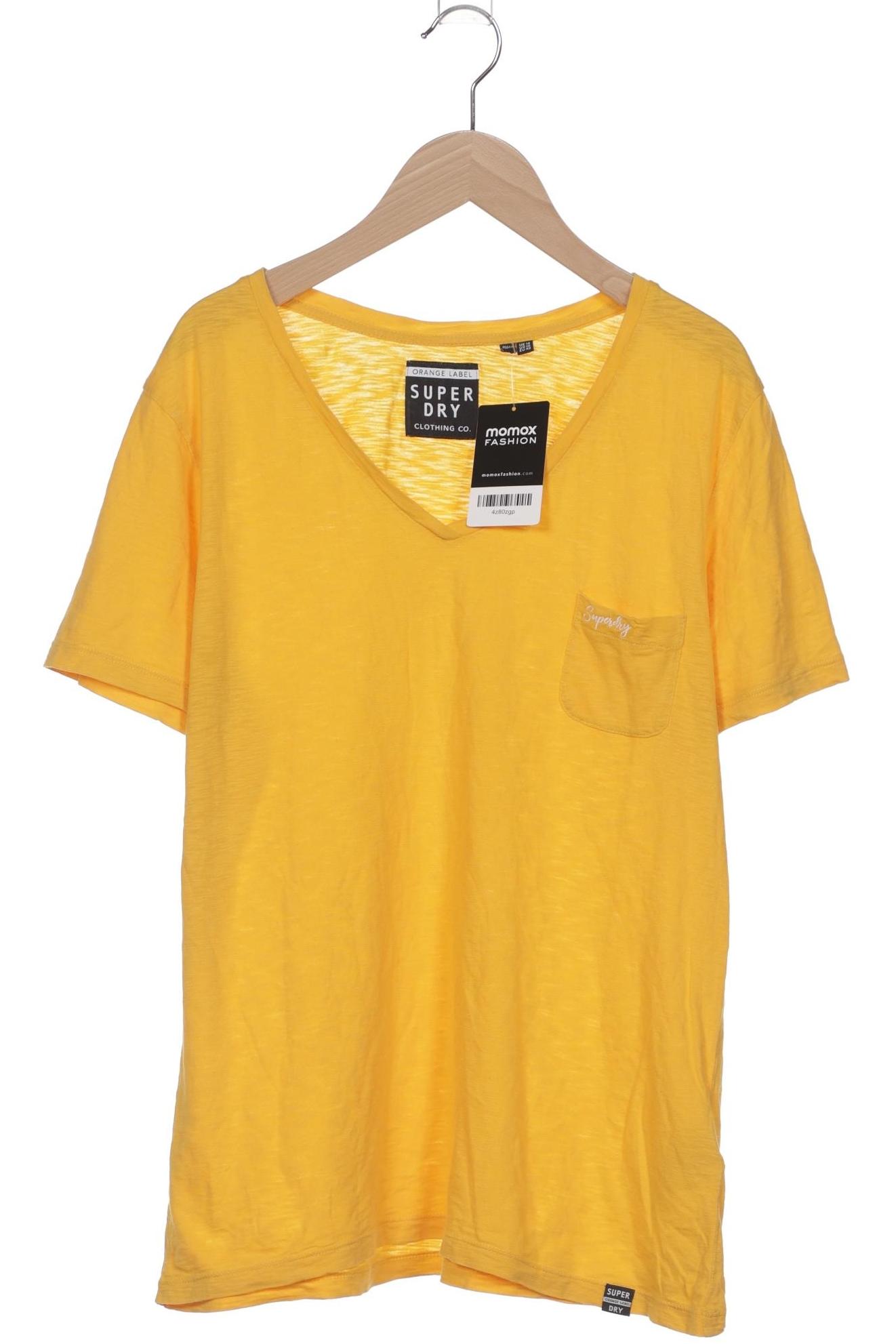 

Superdry Damen T-Shirt, gelb, Gr. 42
