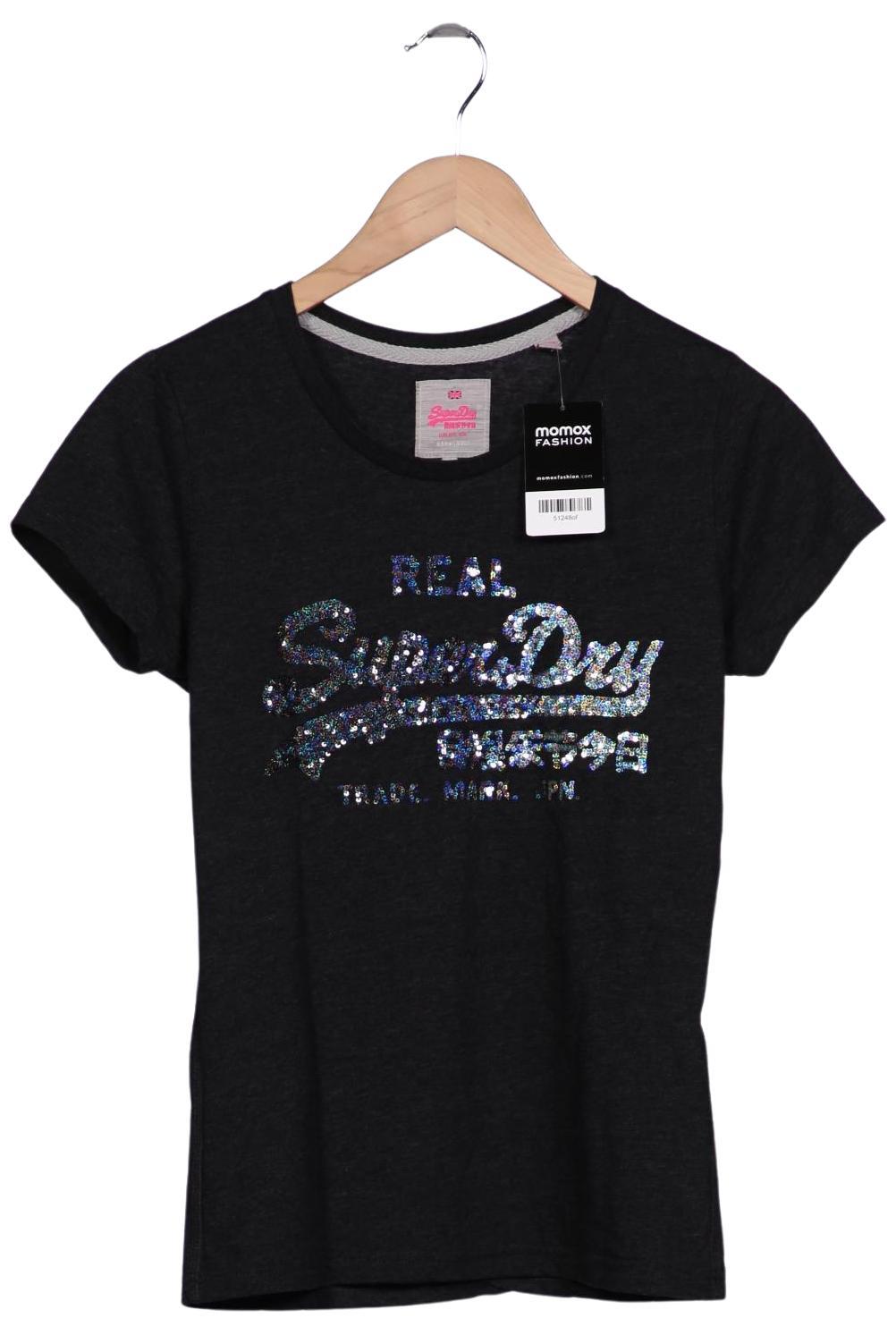 

Superdry Damen T-Shirt, grau, Gr. 38