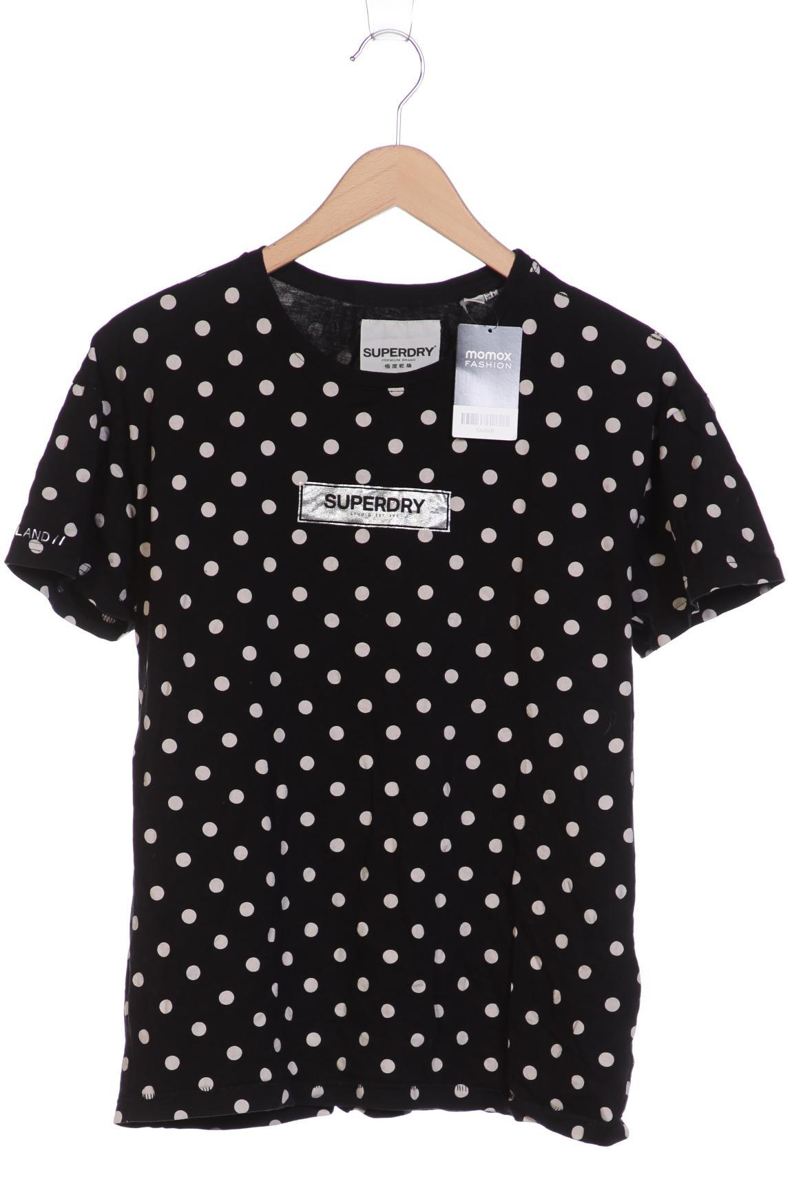 

Superdry Damen T-Shirt, schwarz, Gr. 40