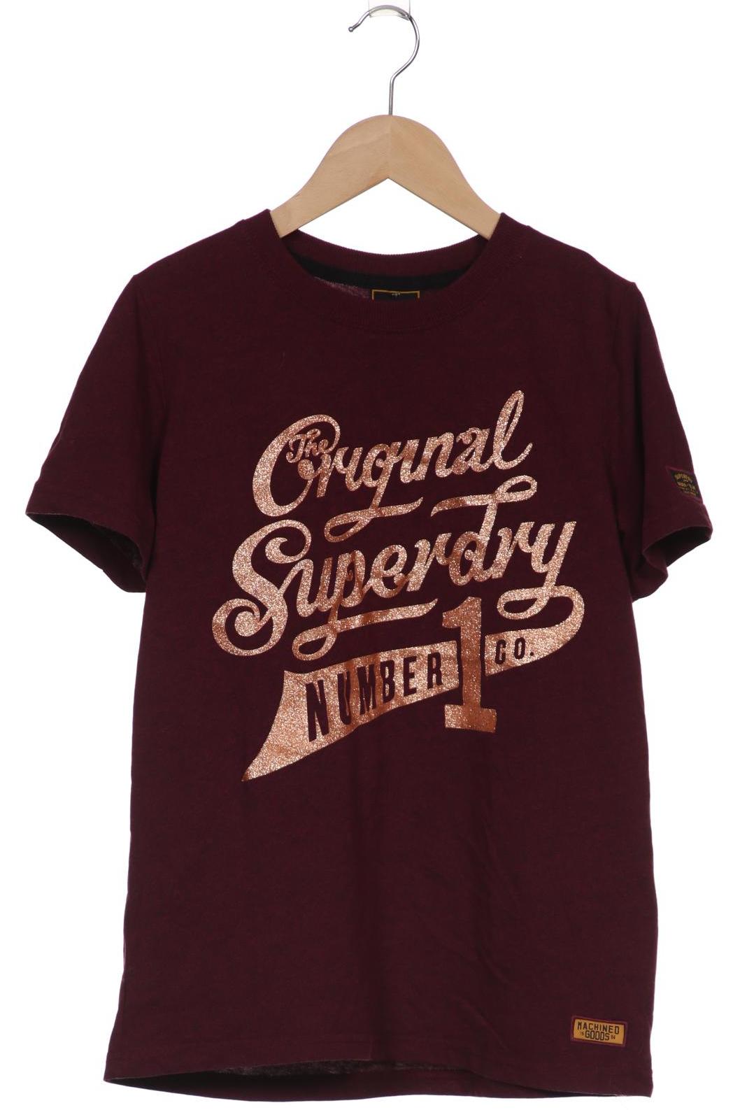 

Superdry Damen T-Shirt, bordeaux