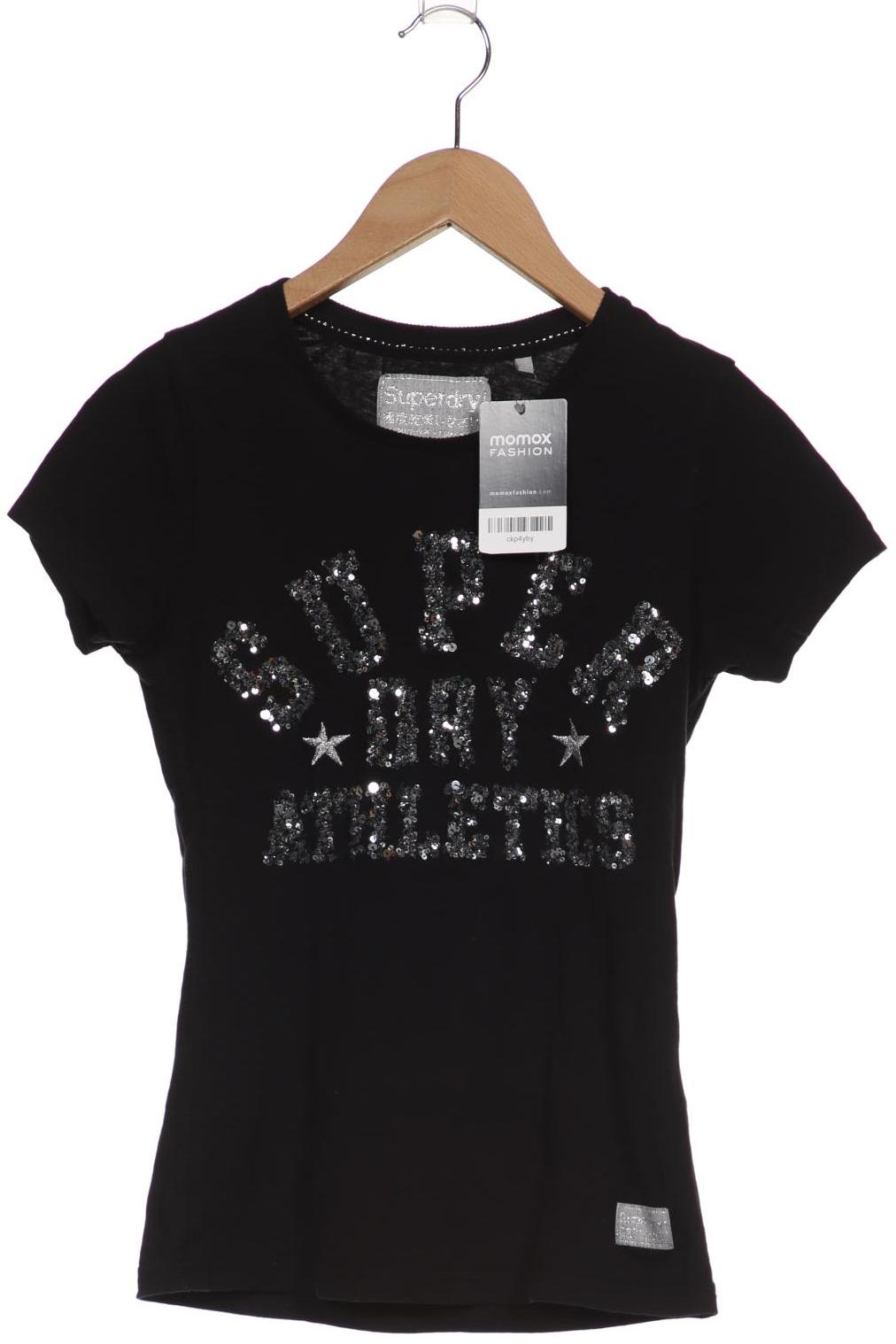 

Superdry Damen T-Shirt, schwarz