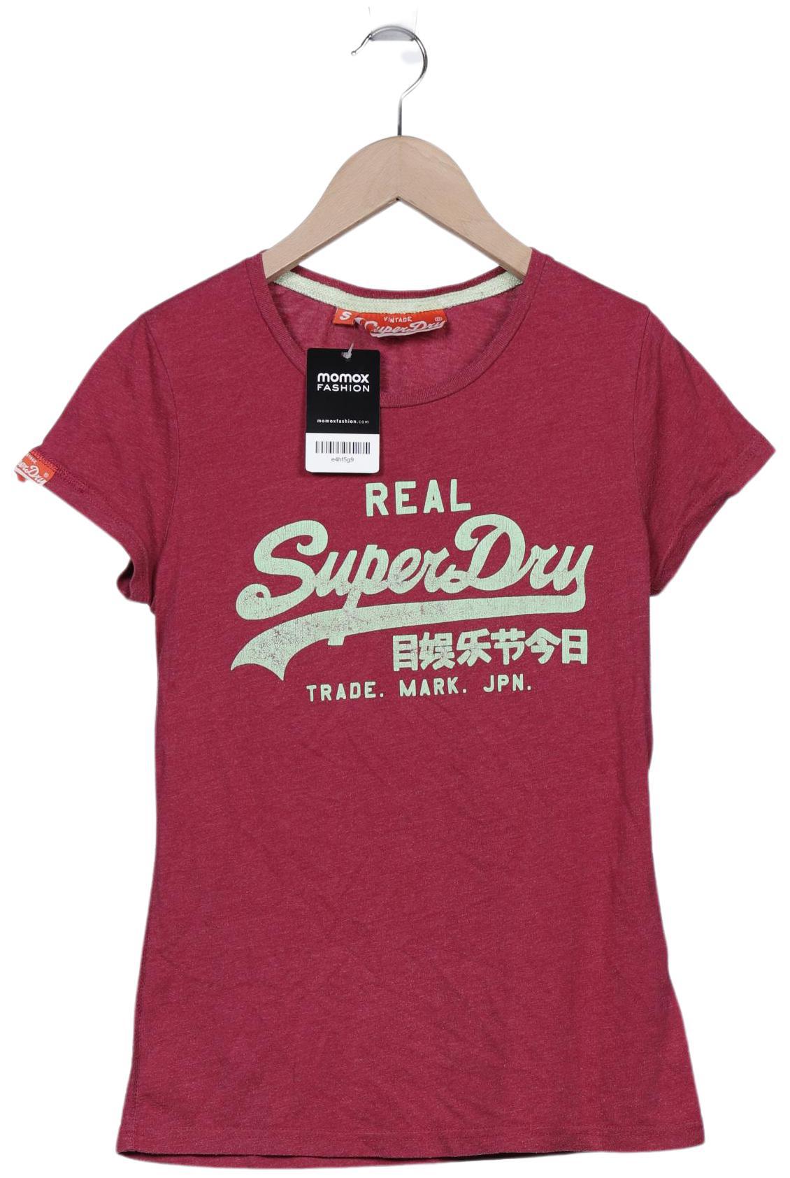 

Superdry Damen T-Shirt, pink, Gr. 36