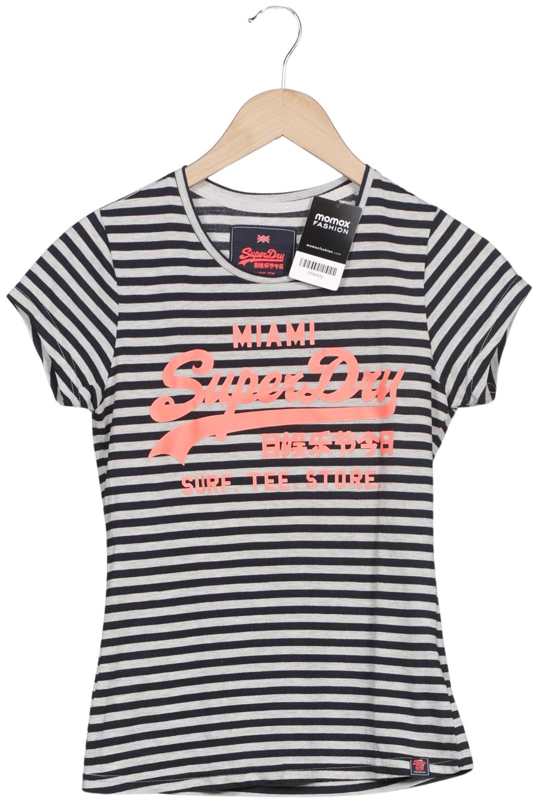

Superdry Damen T-Shirt, marineblau, Gr. 38
