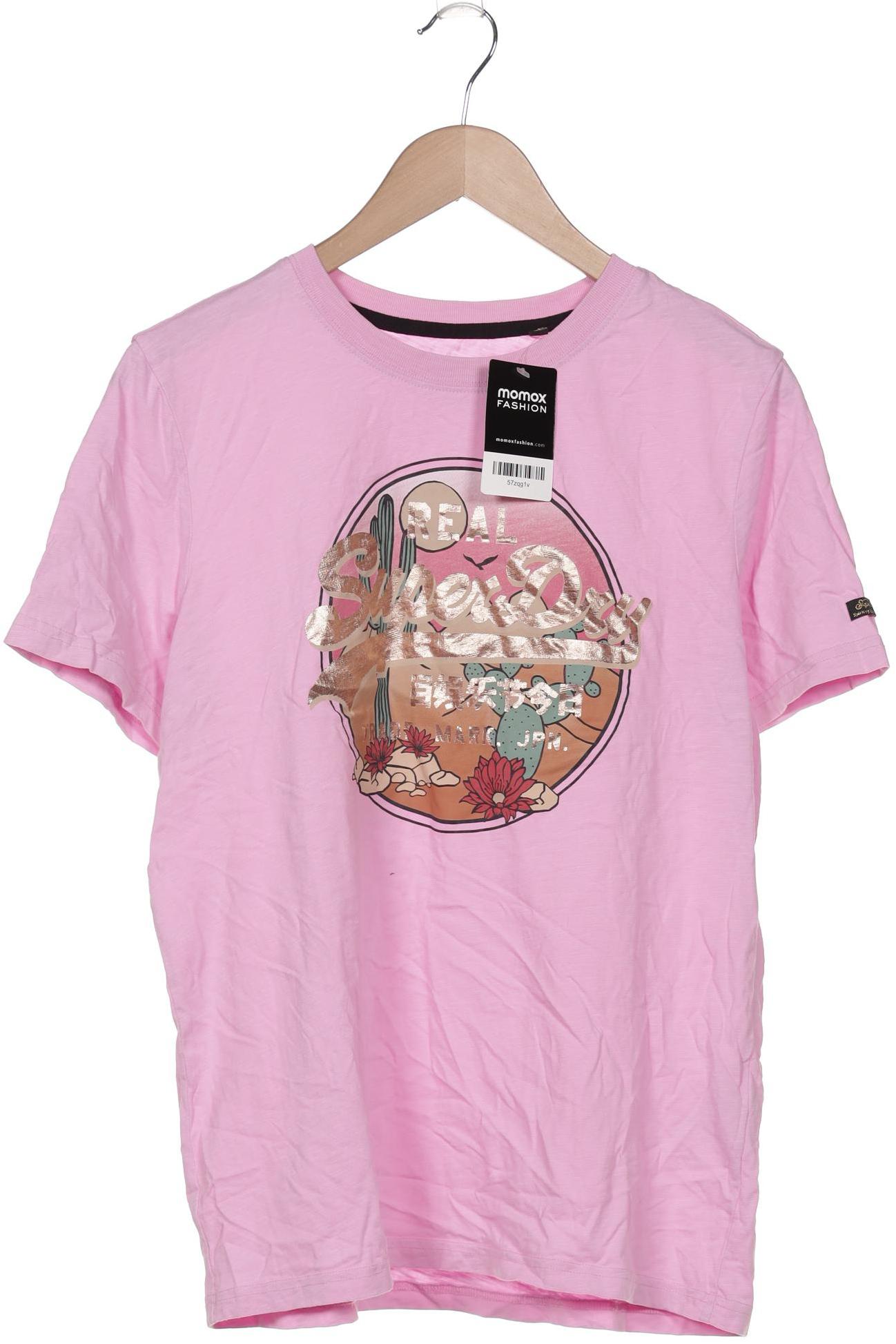 

Superdry Damen T-Shirt, pink, Gr. 42