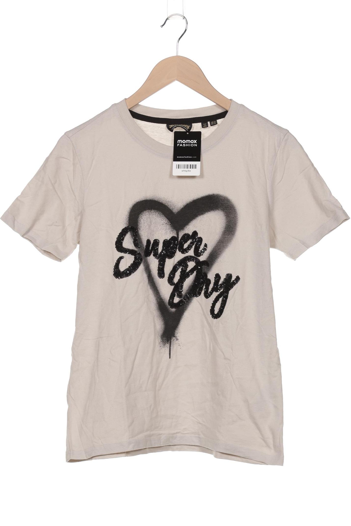

Superdry Damen T-Shirt, grau, Gr. 38