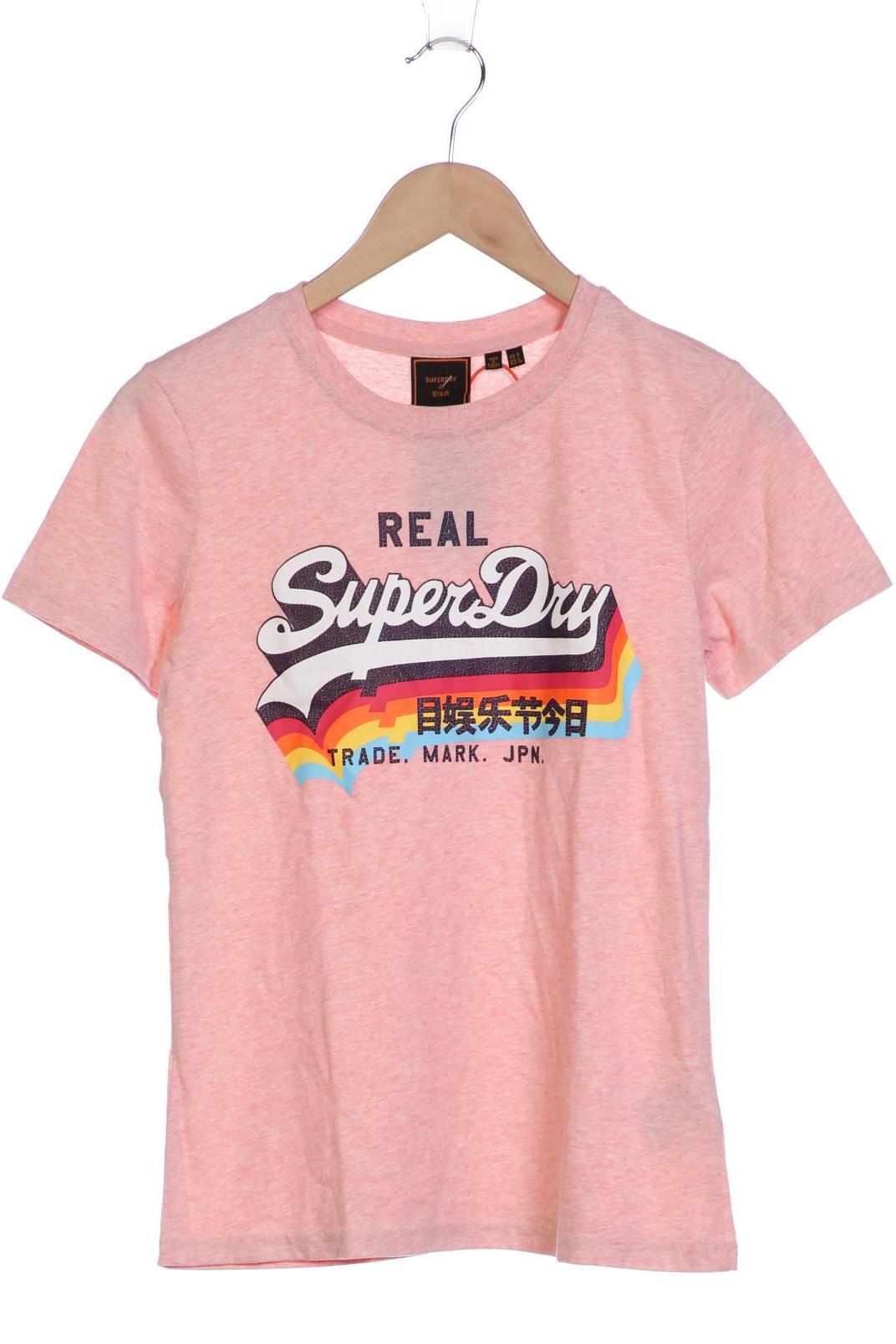 

Superdry Damen T-Shirt, pink, Gr. 36