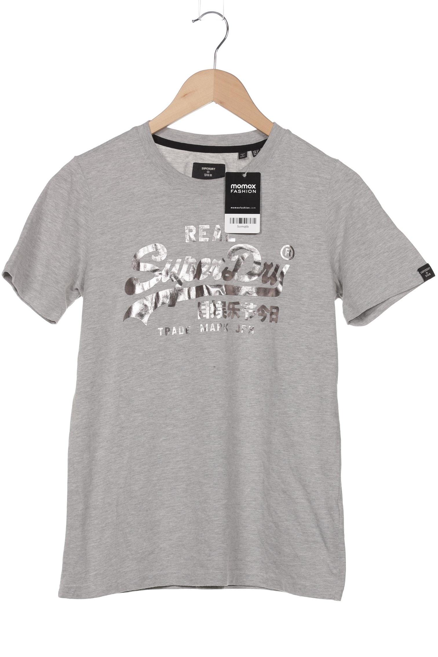 

Superdry Damen T-Shirt, grau, Gr. 38