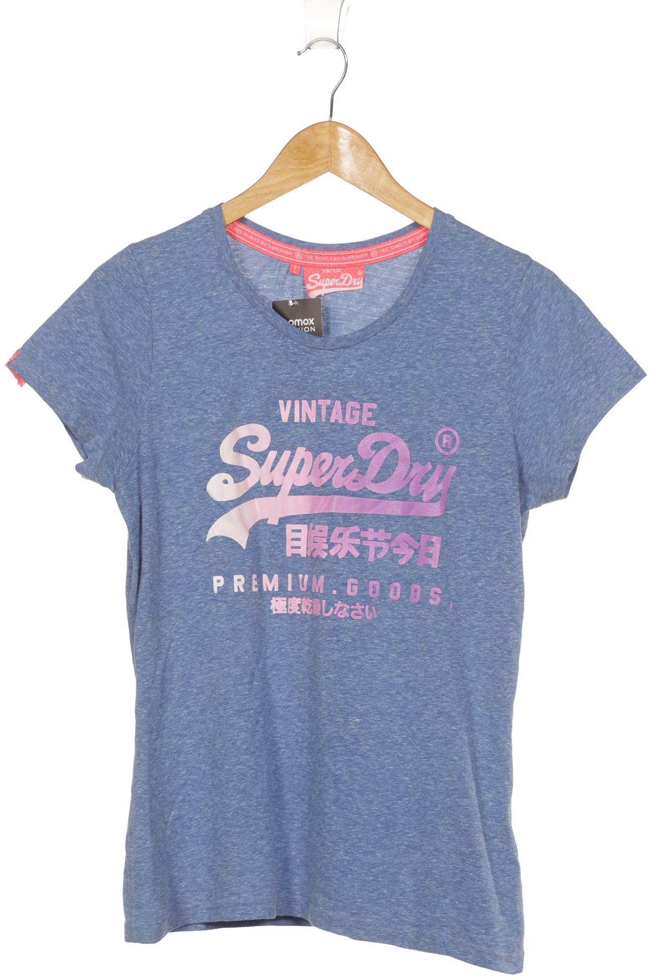 

Superdry Damen T-Shirt, blau, Gr. 44