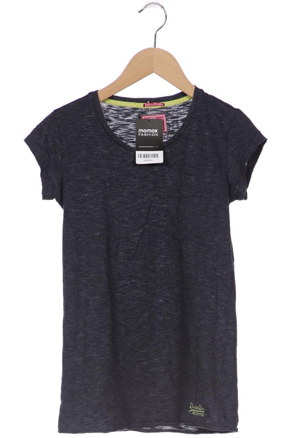 

Superdry Damen T-Shirt, grau, Gr. 34
