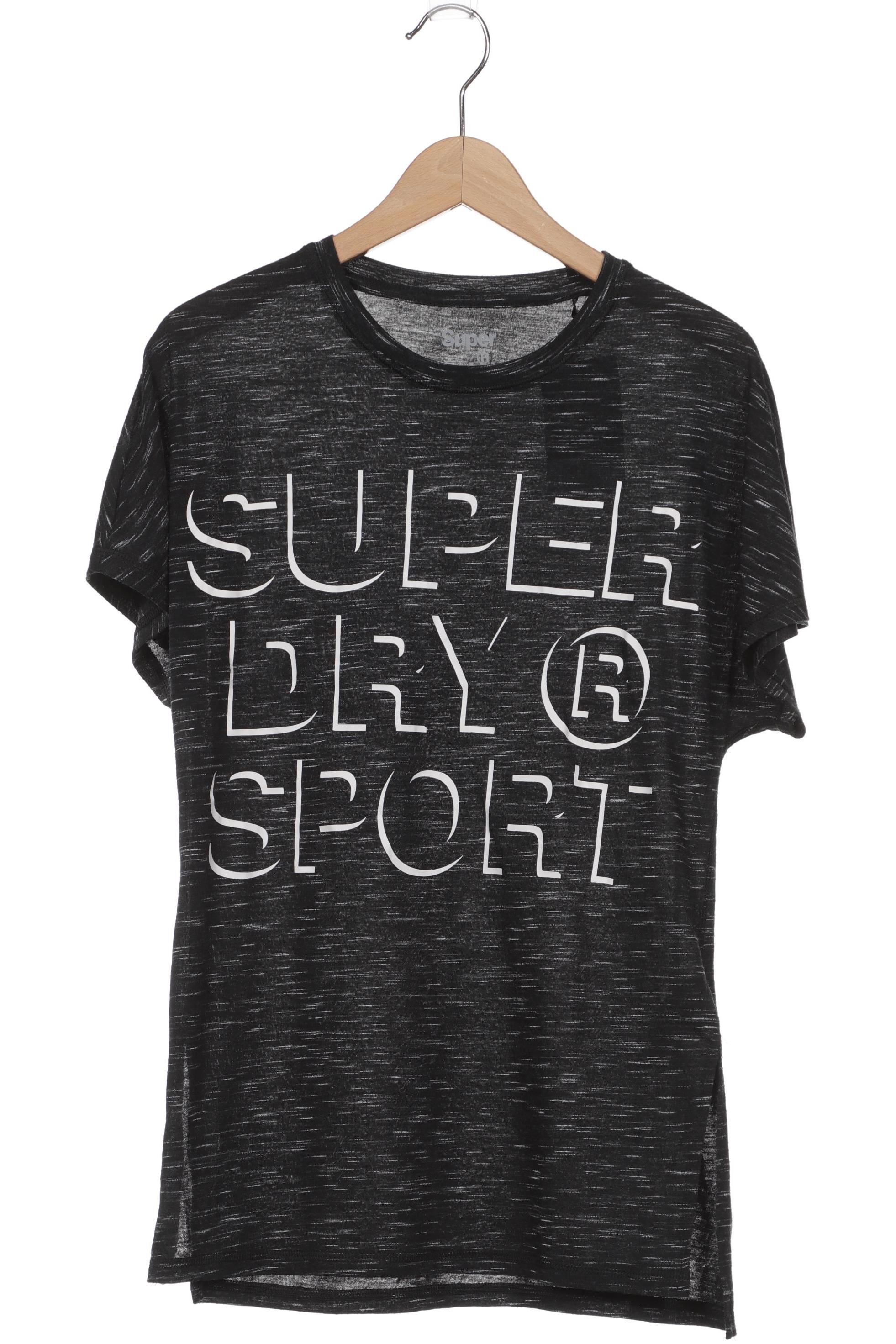 

Superdry Damen T-Shirt, schwarz, Gr. 36