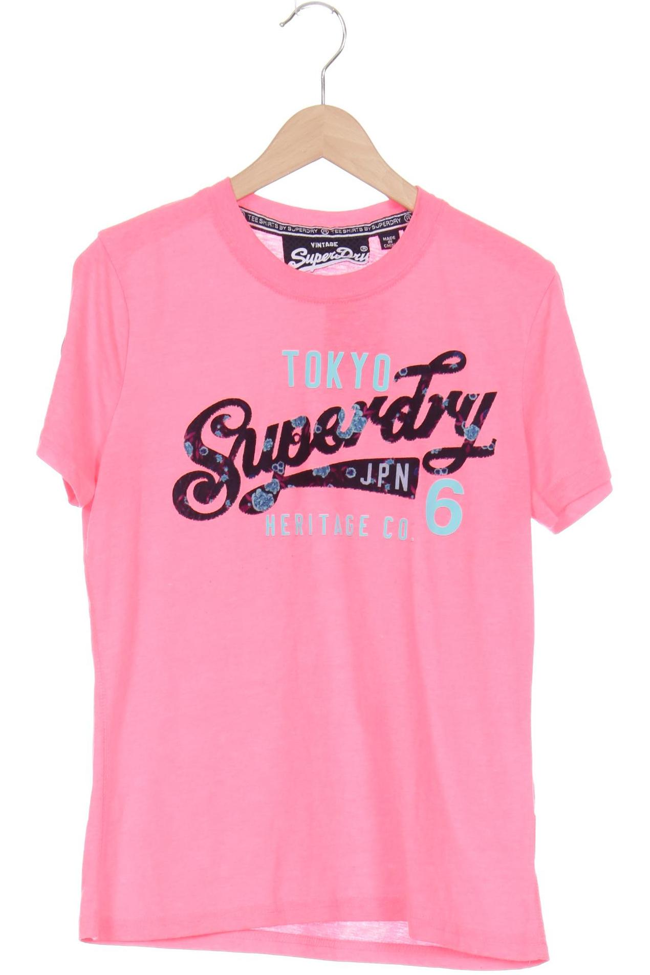 

Superdry Damen T-Shirt, pink, Gr. 36