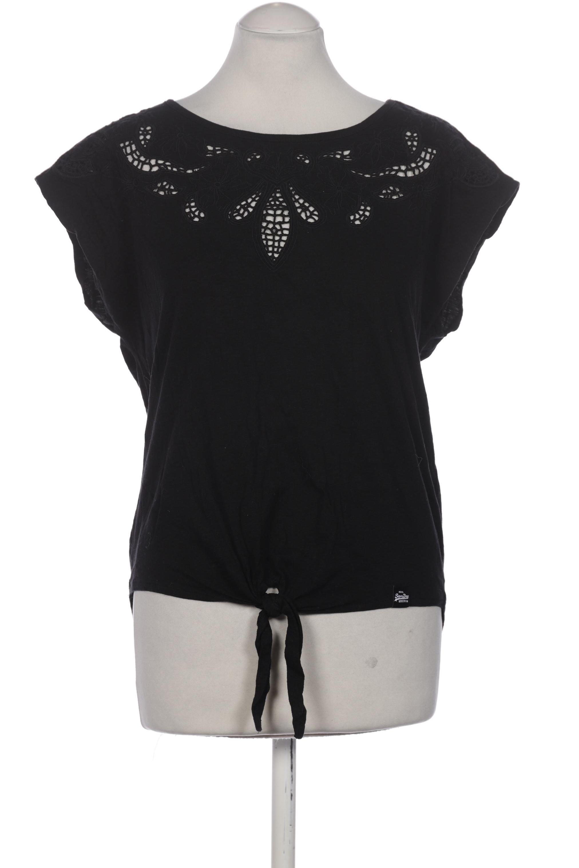 

Superdry Damen T-Shirt, schwarz, Gr. 36