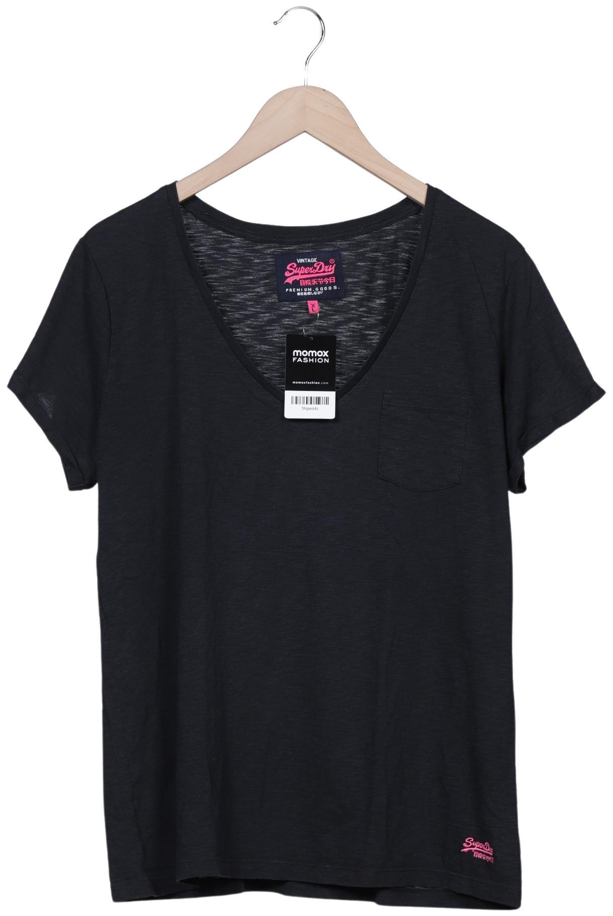 

Superdry Damen T-Shirt, schwarz, Gr. 44