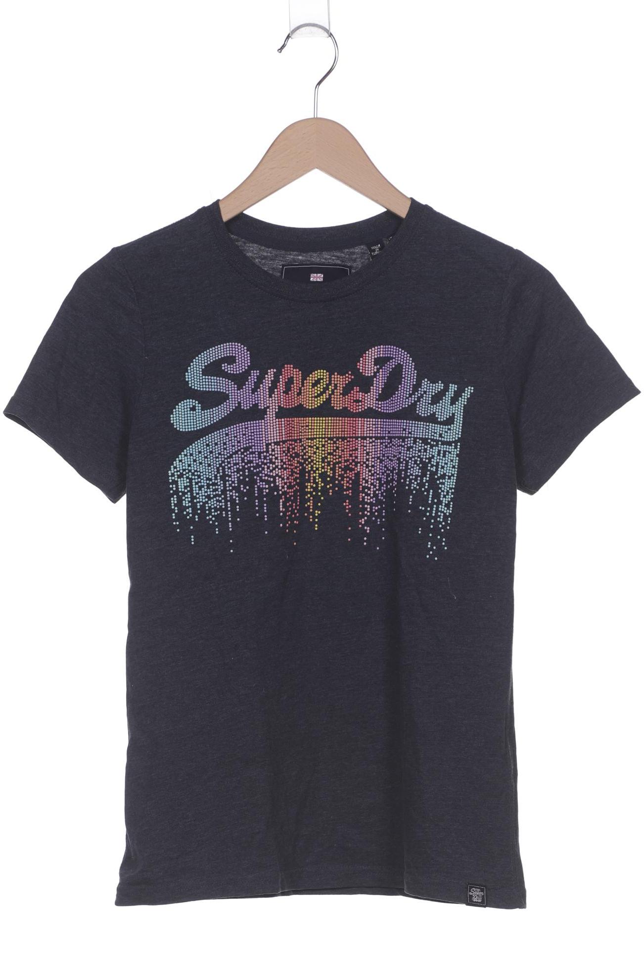 

Superdry Damen T-Shirt, marineblau, Gr. 38
