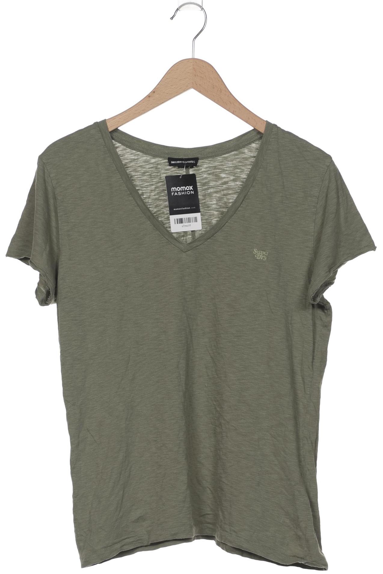 

Superdry Damen T-Shirt, grün, Gr. 38