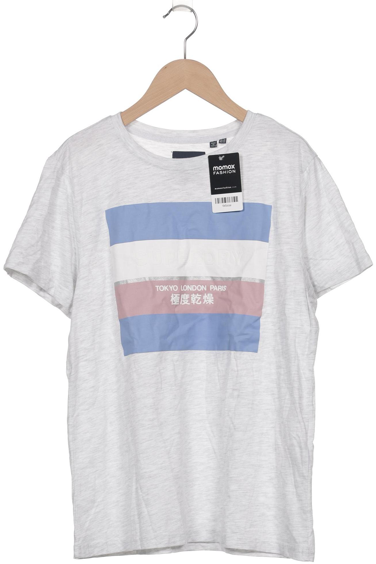 

Superdry Damen T-Shirt, grau, Gr. 44