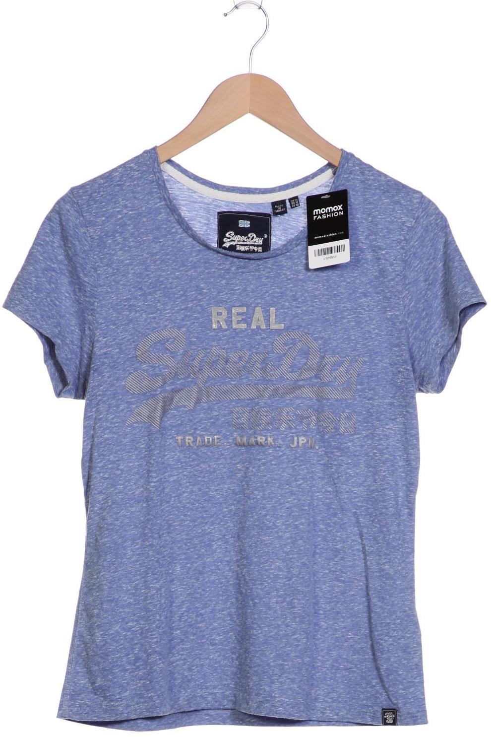 

Superdry Damen T-Shirt, blau, Gr. 42