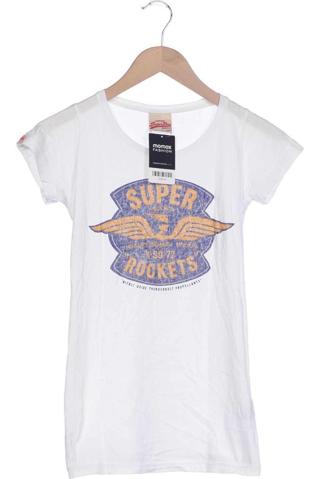 

Superdry Damen T-Shirt, weiß, Gr. 34