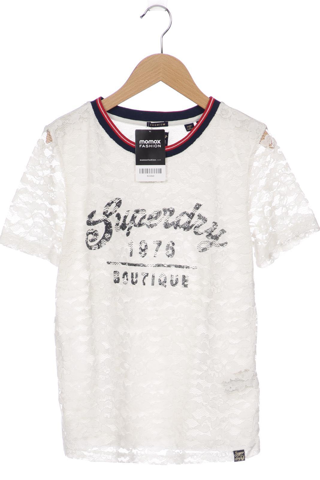 

Superdry Damen T-Shirt, weiß, Gr. 38