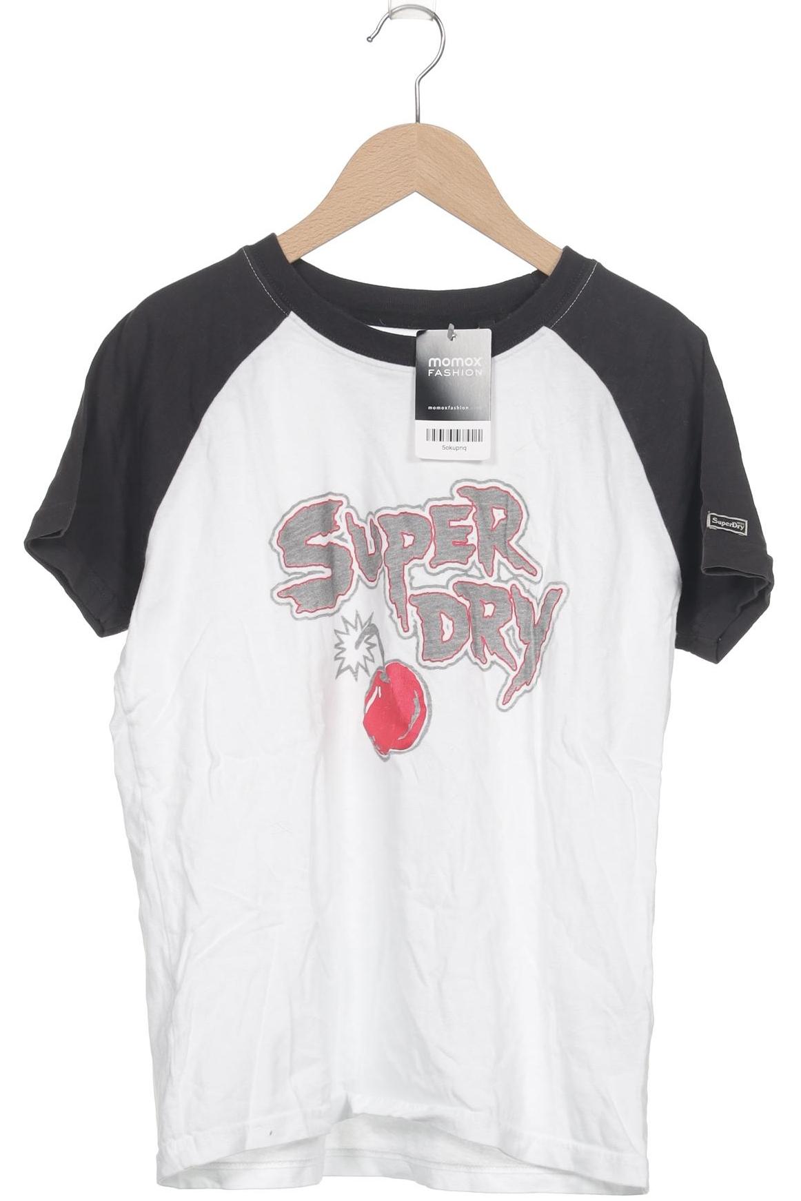 

Superdry Damen T-Shirt, weiß, Gr. 36