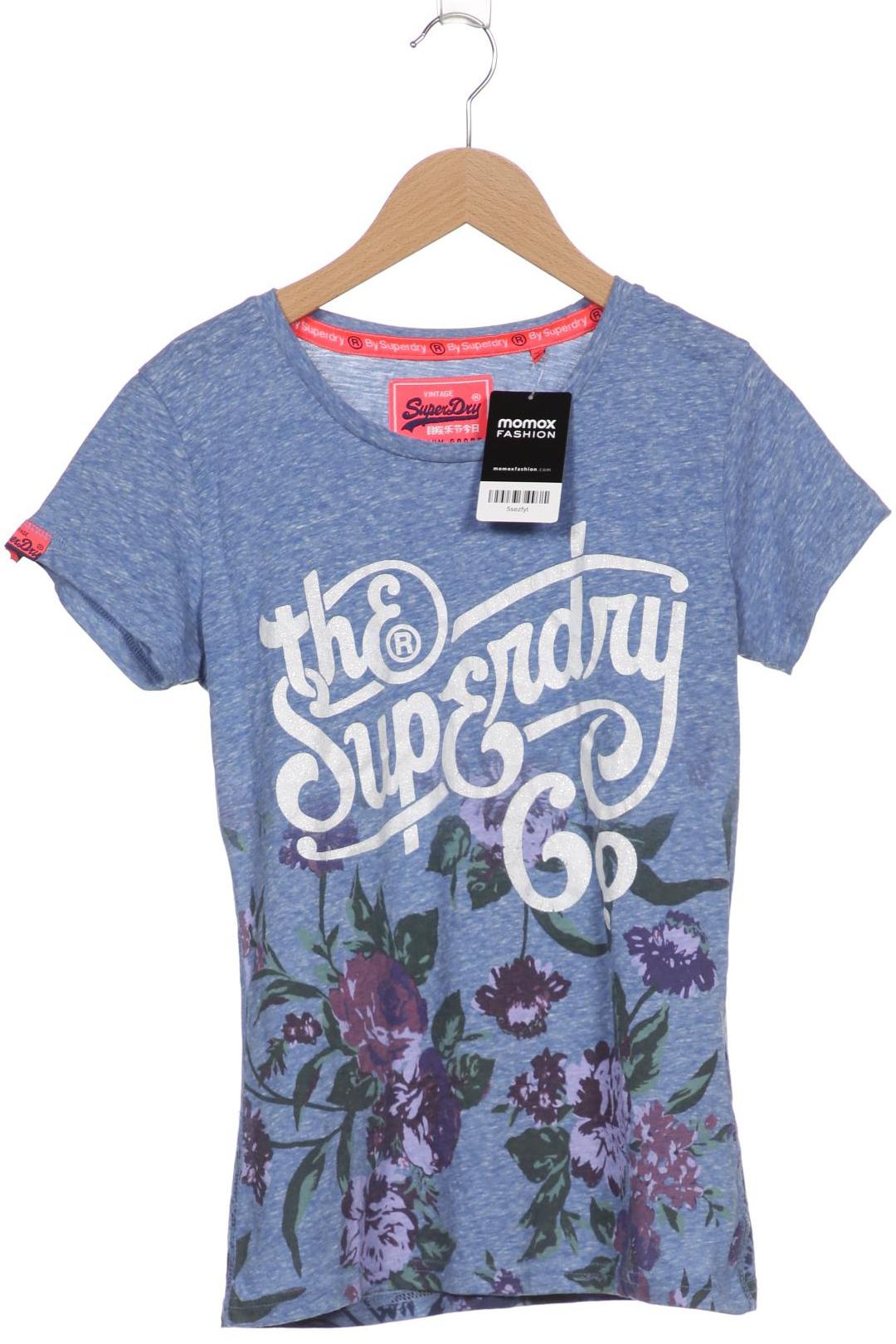 

Superdry Damen T-Shirt, blau