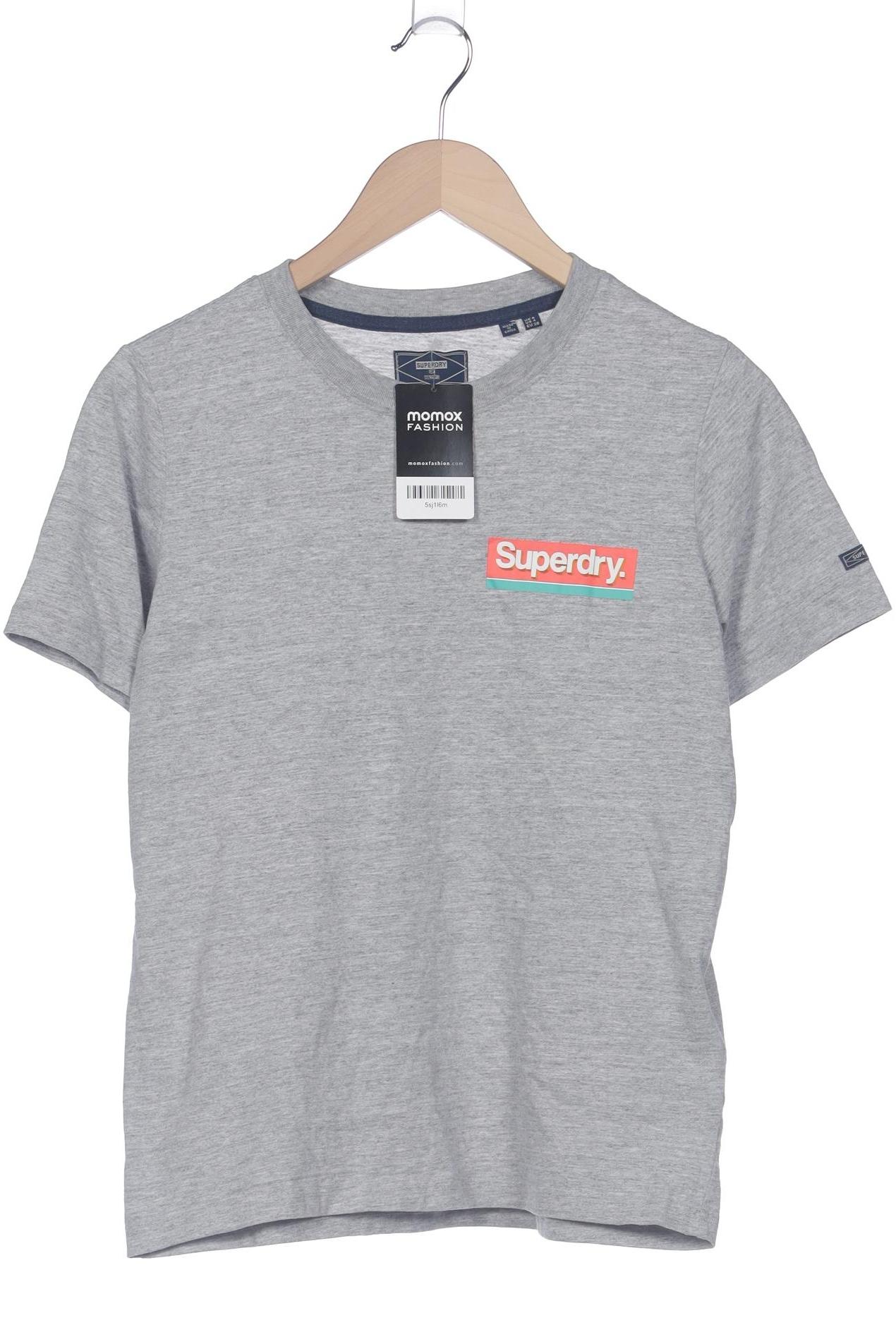 

Superdry Damen T-Shirt, grau, Gr. 36