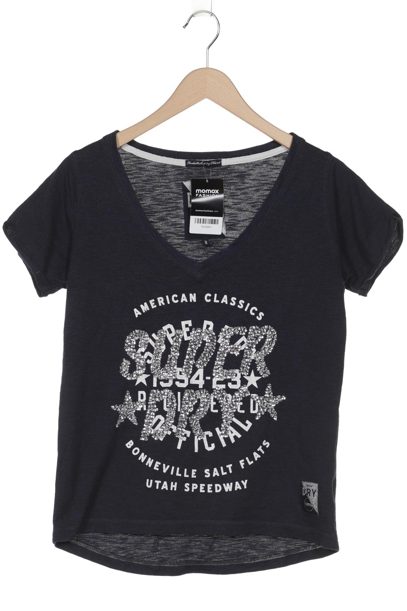 

Superdry Damen T-Shirt, marineblau