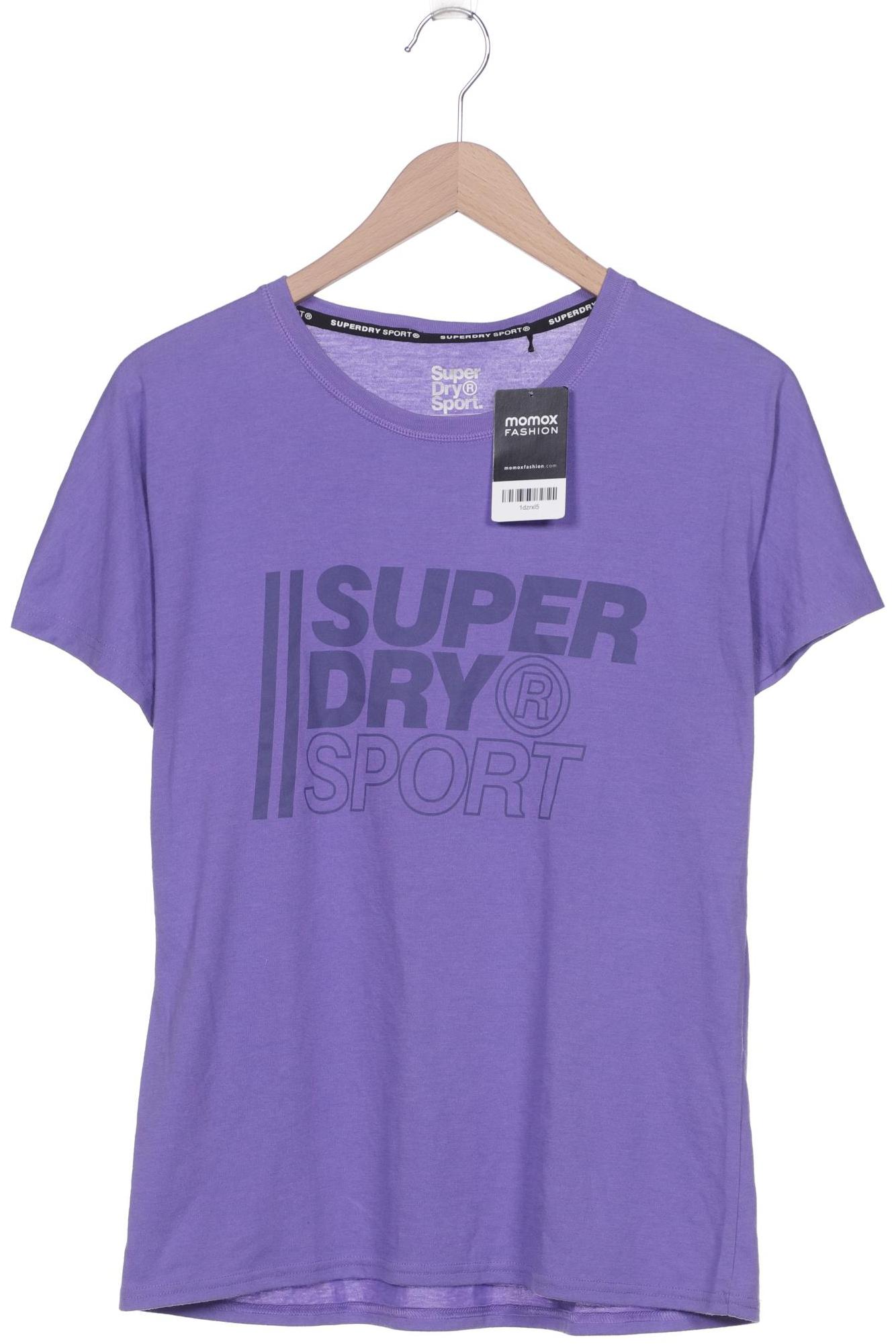 

Superdry Damen T-Shirt, flieder, Gr. 42