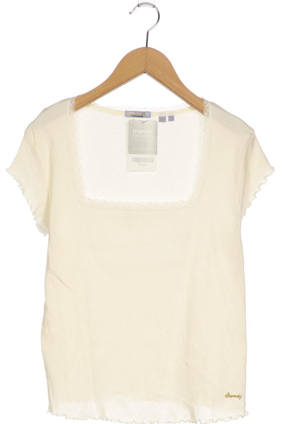 

Superdry Damen T-Shirt, cremeweiß, Gr. 14