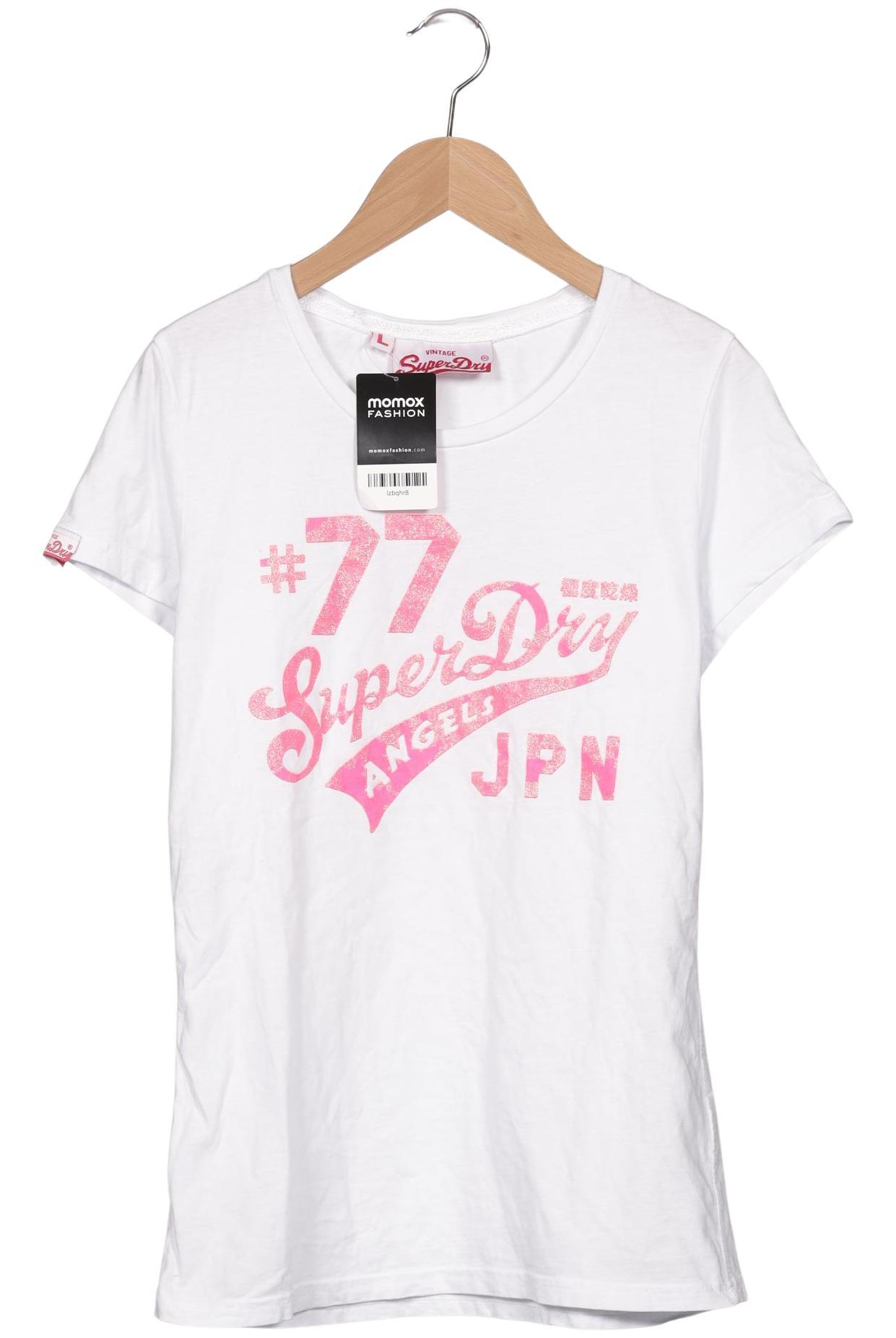 

Superdry Damen T-Shirt, weiß, Gr. 42