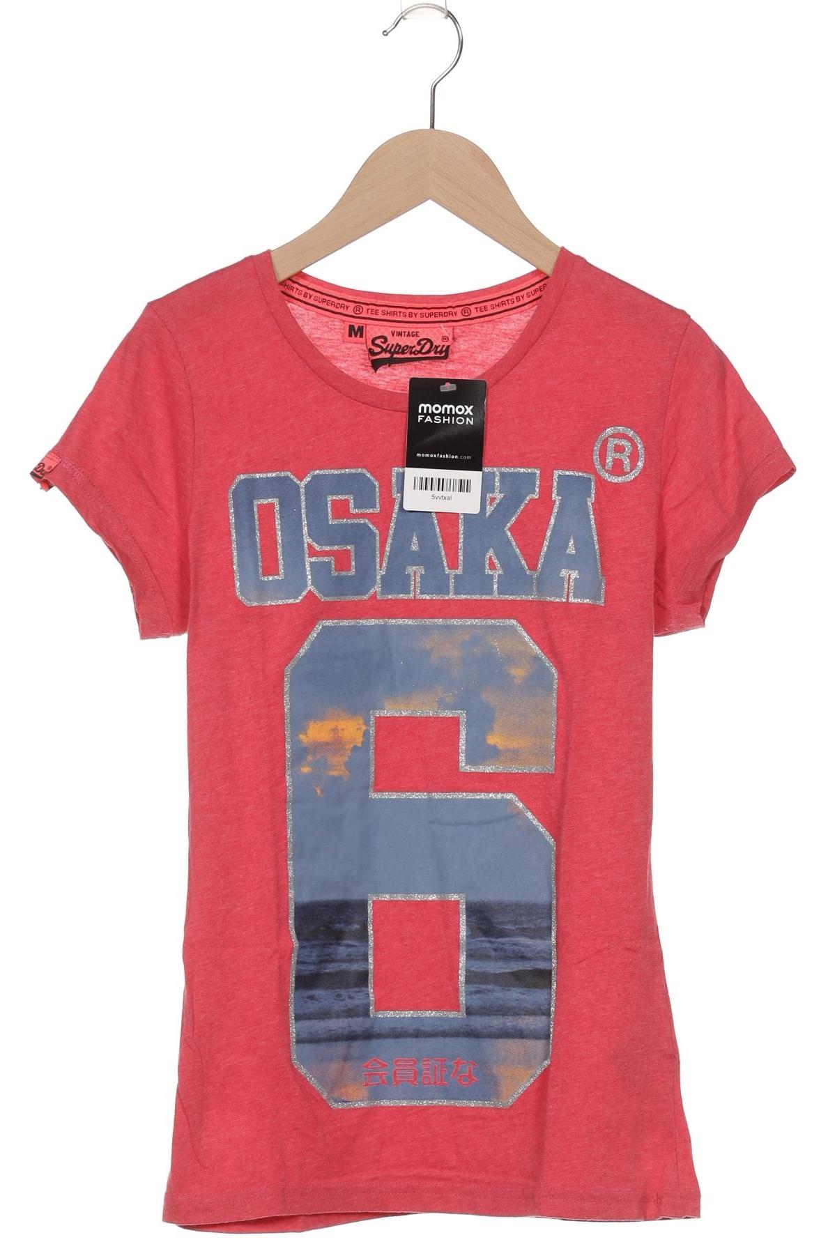 

Superdry Damen T-Shirt, rot, Gr. 38
