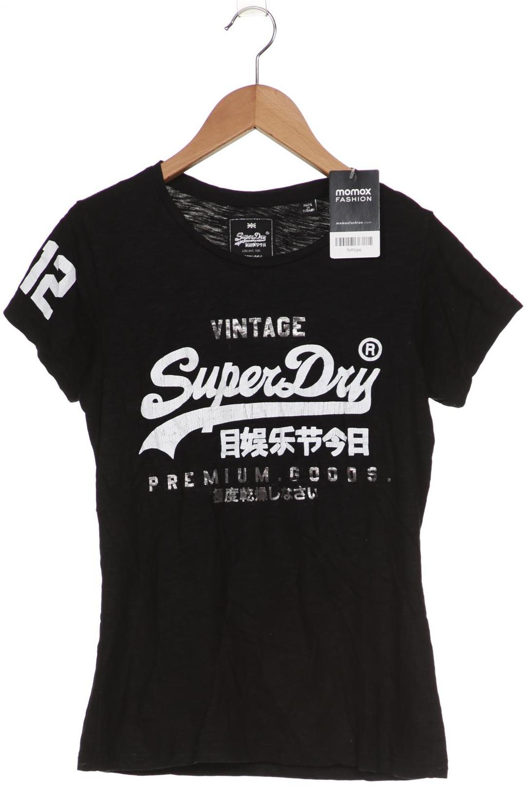 

Superdry Damen T-Shirt, schwarz