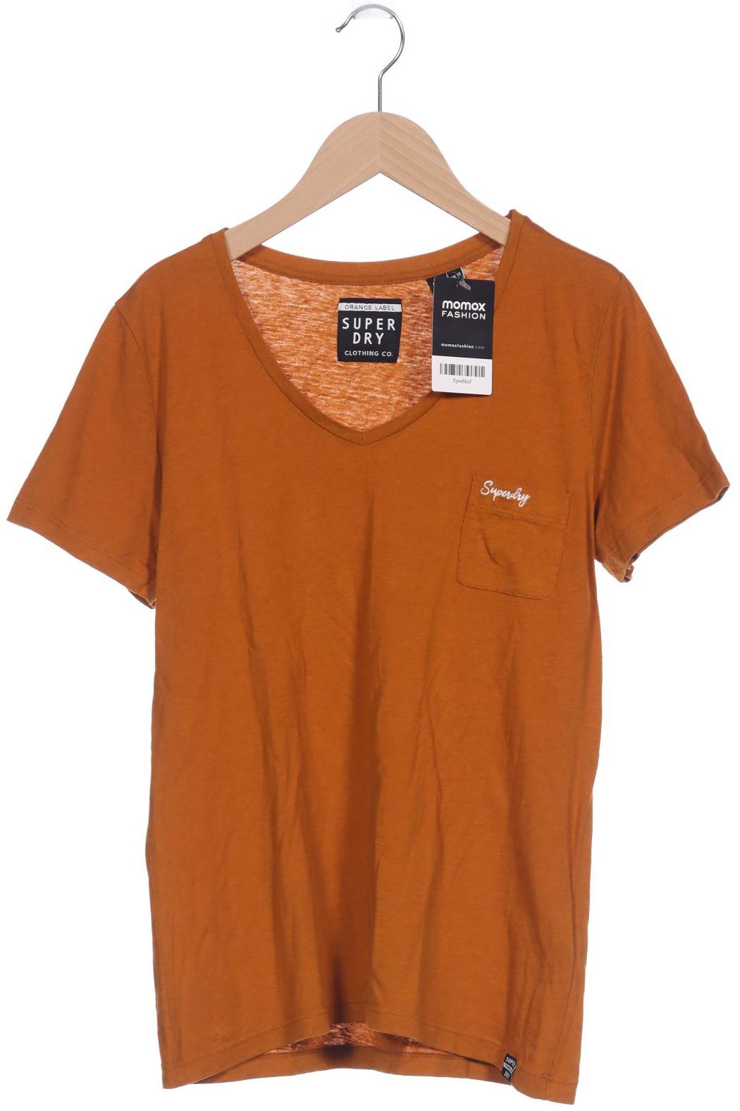 

Superdry Damen T-Shirt, orange, Gr. 38