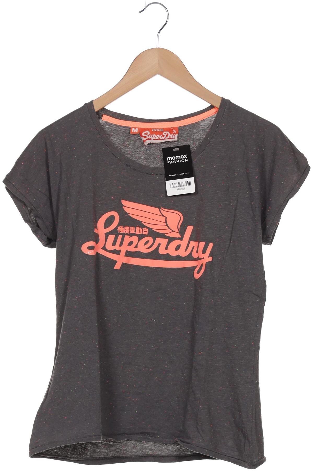 

Superdry Damen T-Shirt, grau, Gr. 38