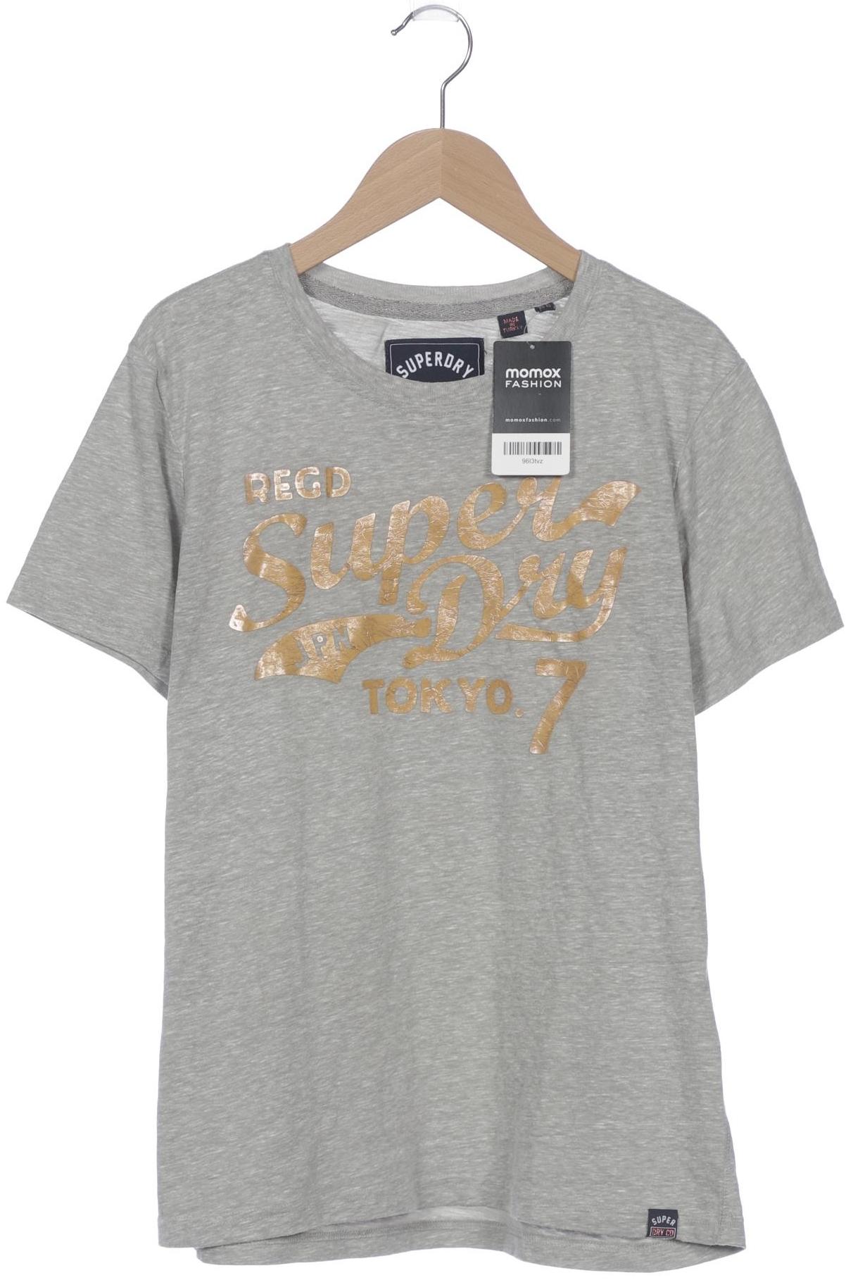 

Superdry Damen T-Shirt, grau, Gr. 42