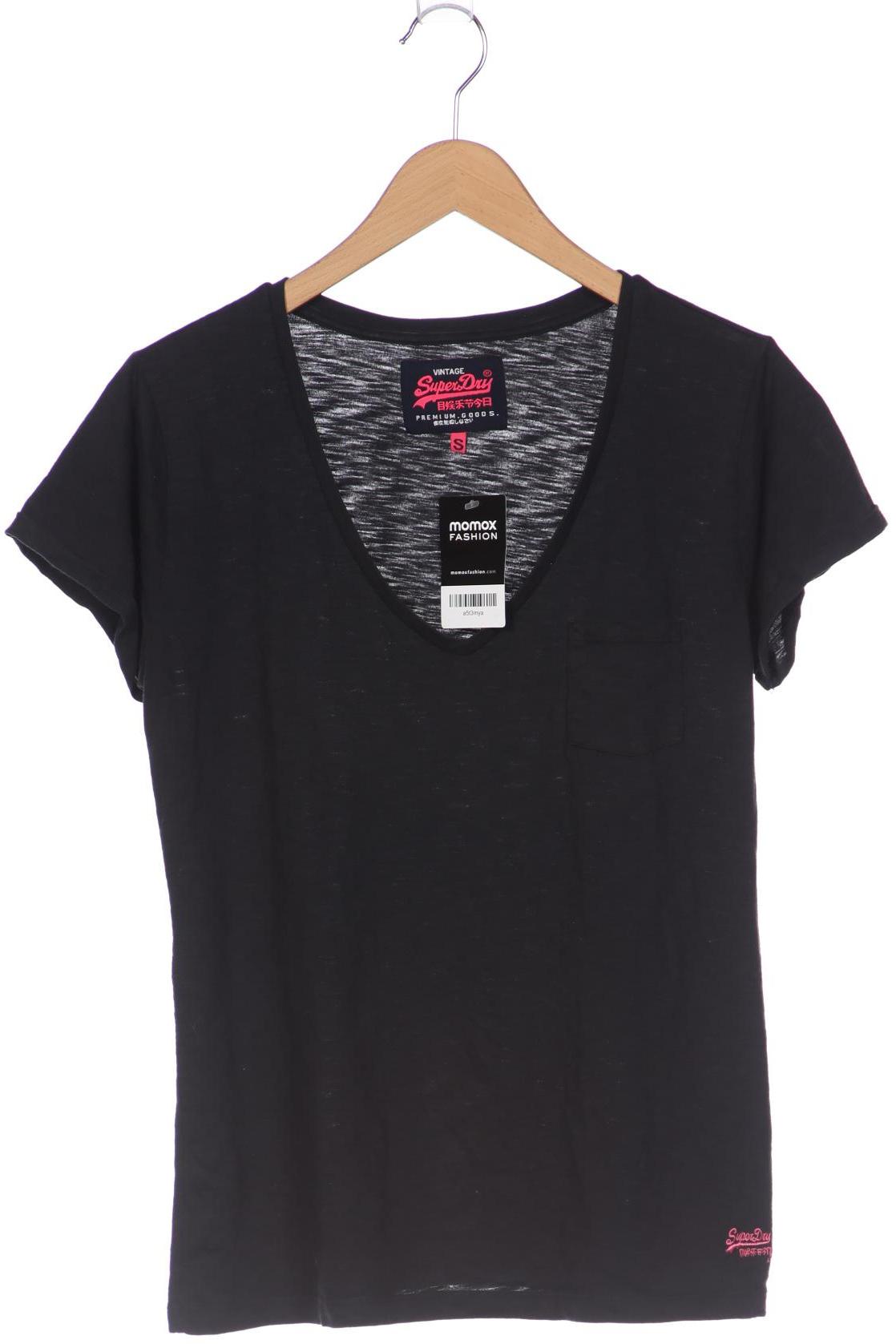 

Superdry Damen T-Shirt, schwarz, Gr. 36