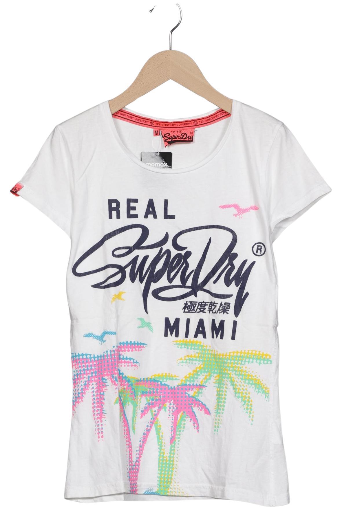

Superdry Damen T-Shirt, weiß, Gr. 38