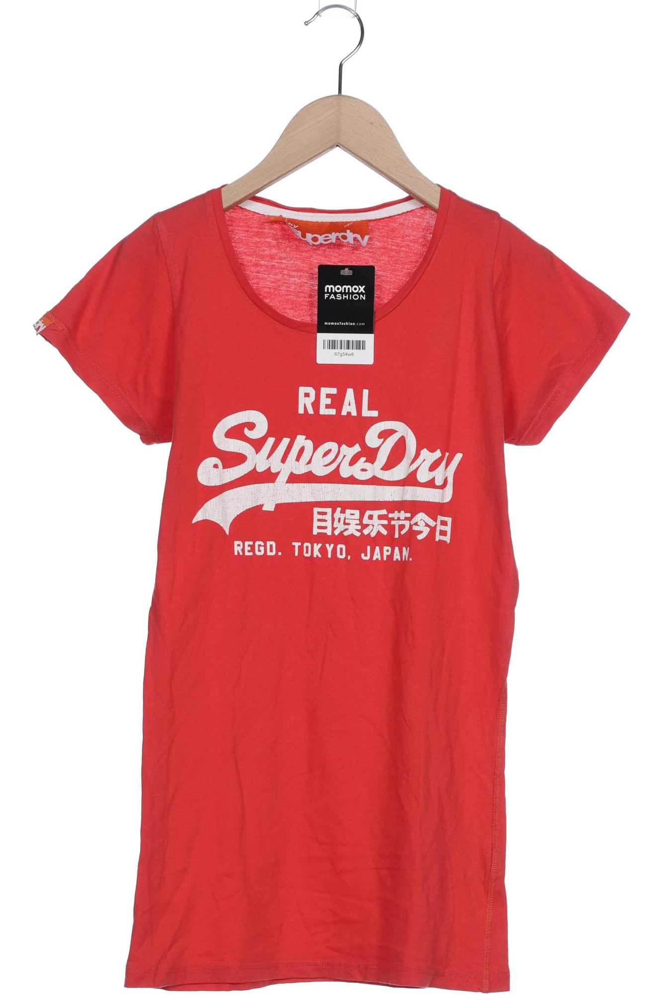 

Superdry Damen T-Shirt, rot, Gr. 38