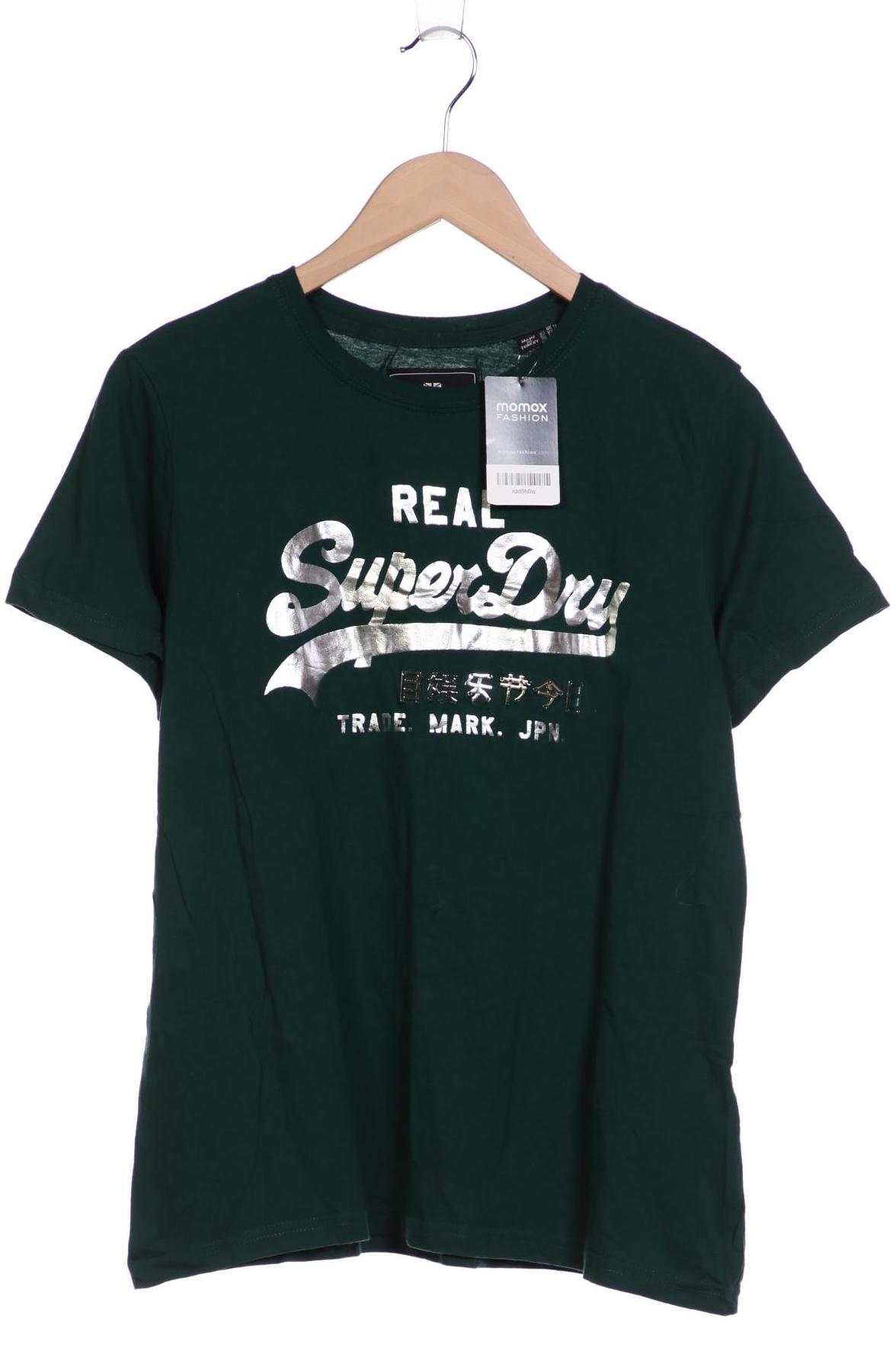 

Superdry Damen T-Shirt, grün, Gr. 44