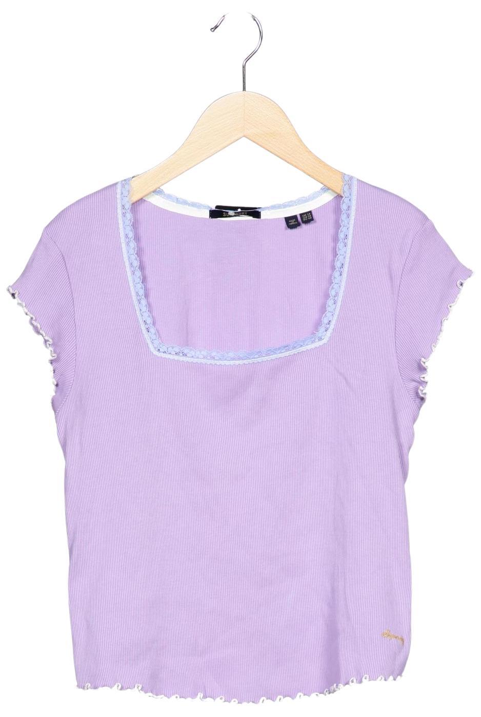 

Superdry Damen T-Shirt, flieder, Gr. 42