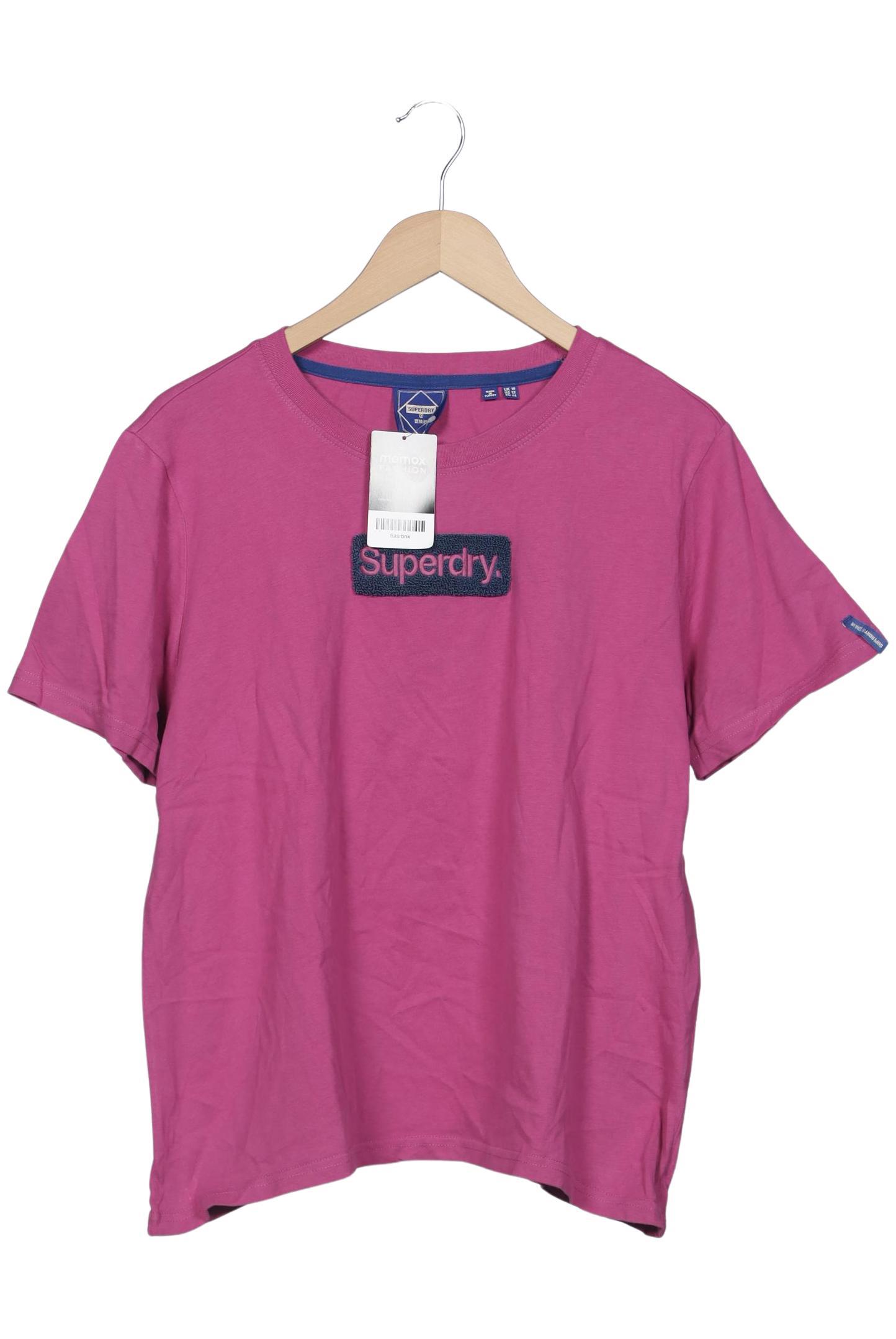 

Superdry Damen T-Shirt, flieder, Gr. 44