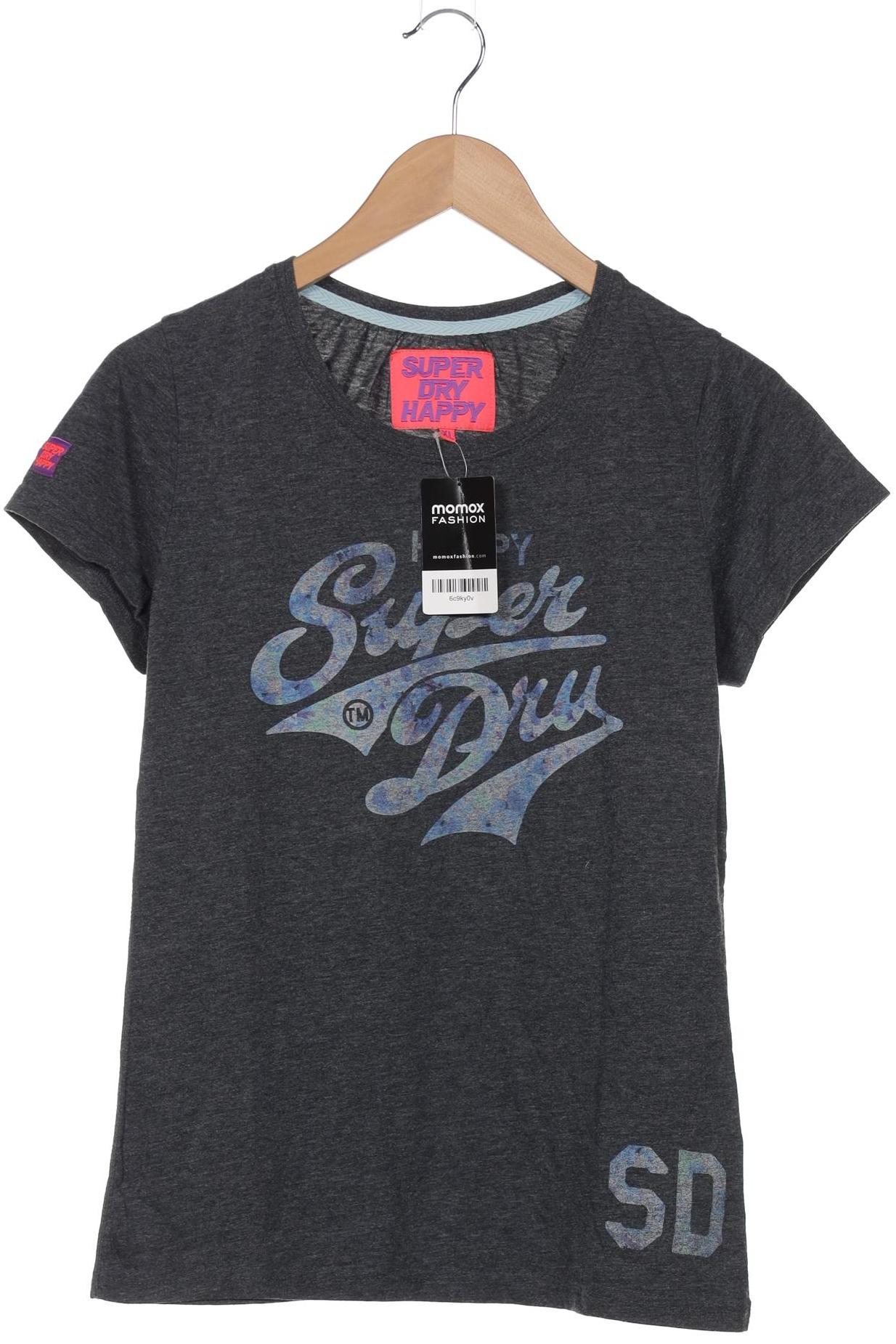 

Superdry Damen T-Shirt, grau, Gr. 44