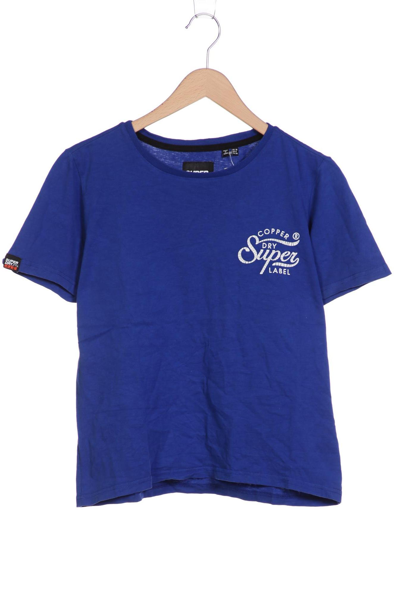 

Superdry Damen T-Shirt, blau, Gr. 38