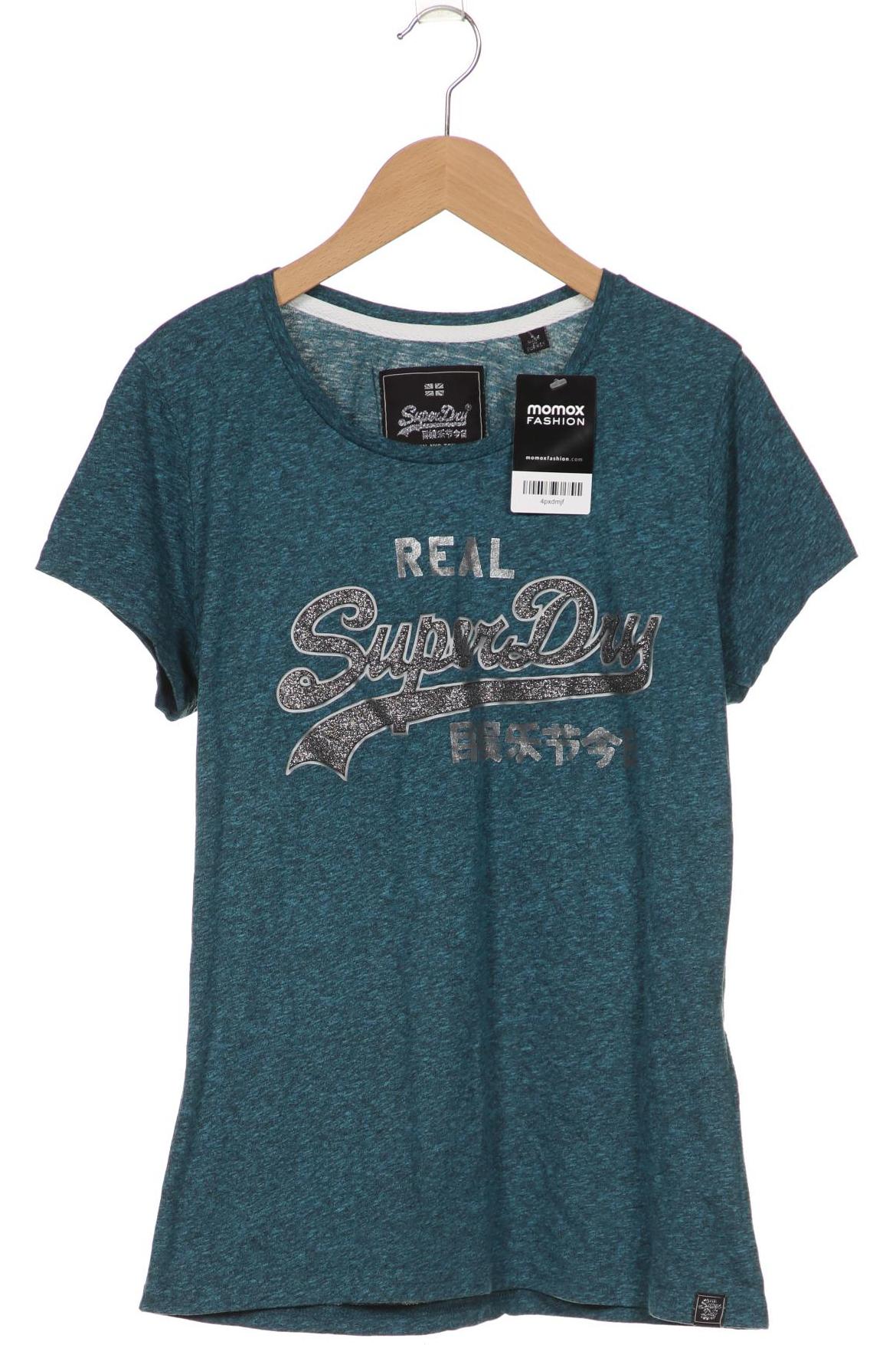 

Superdry Damen T-Shirt, türkis, Gr. 42