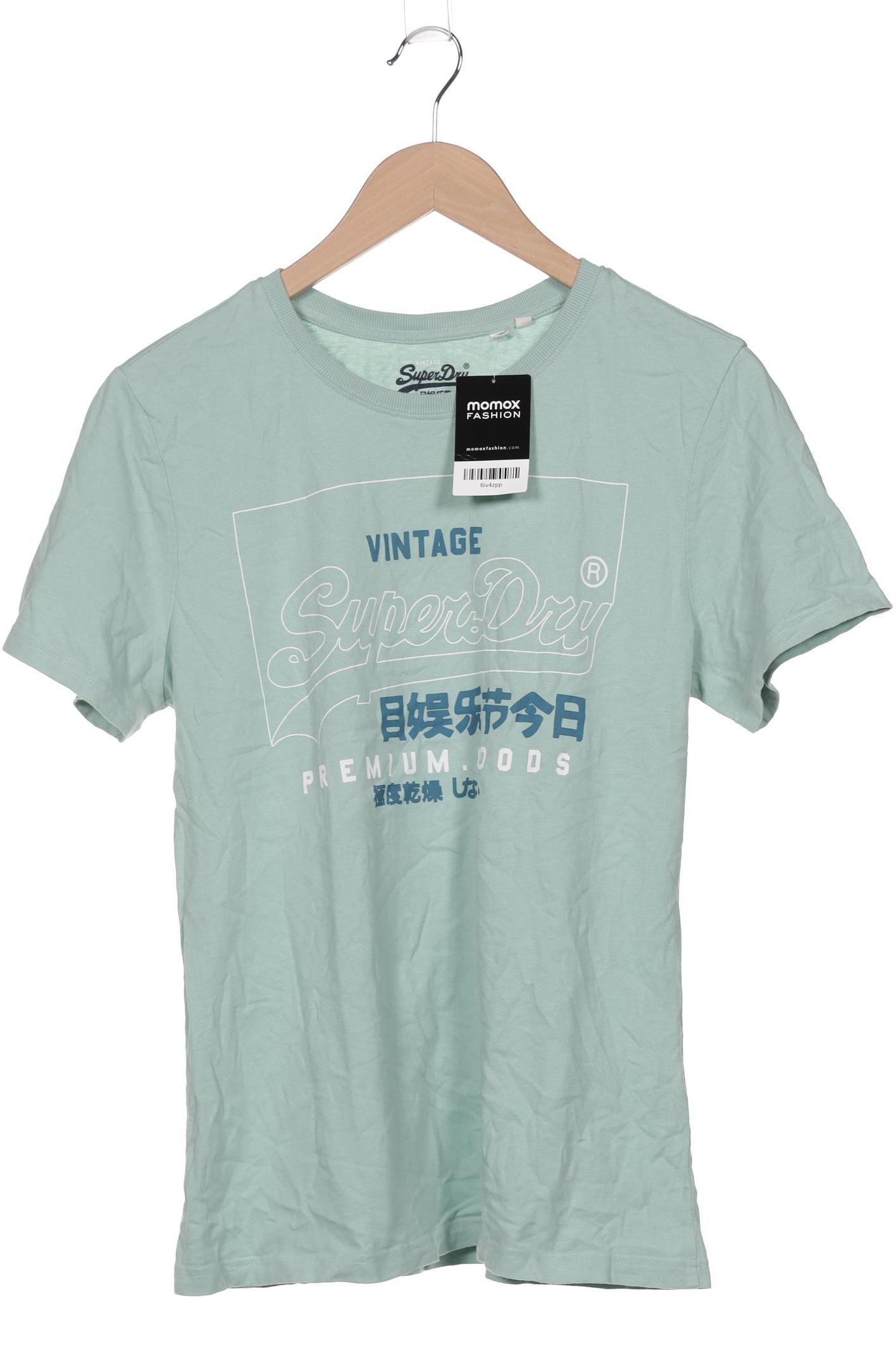

Superdry Damen T-Shirt, grün, Gr. 42
