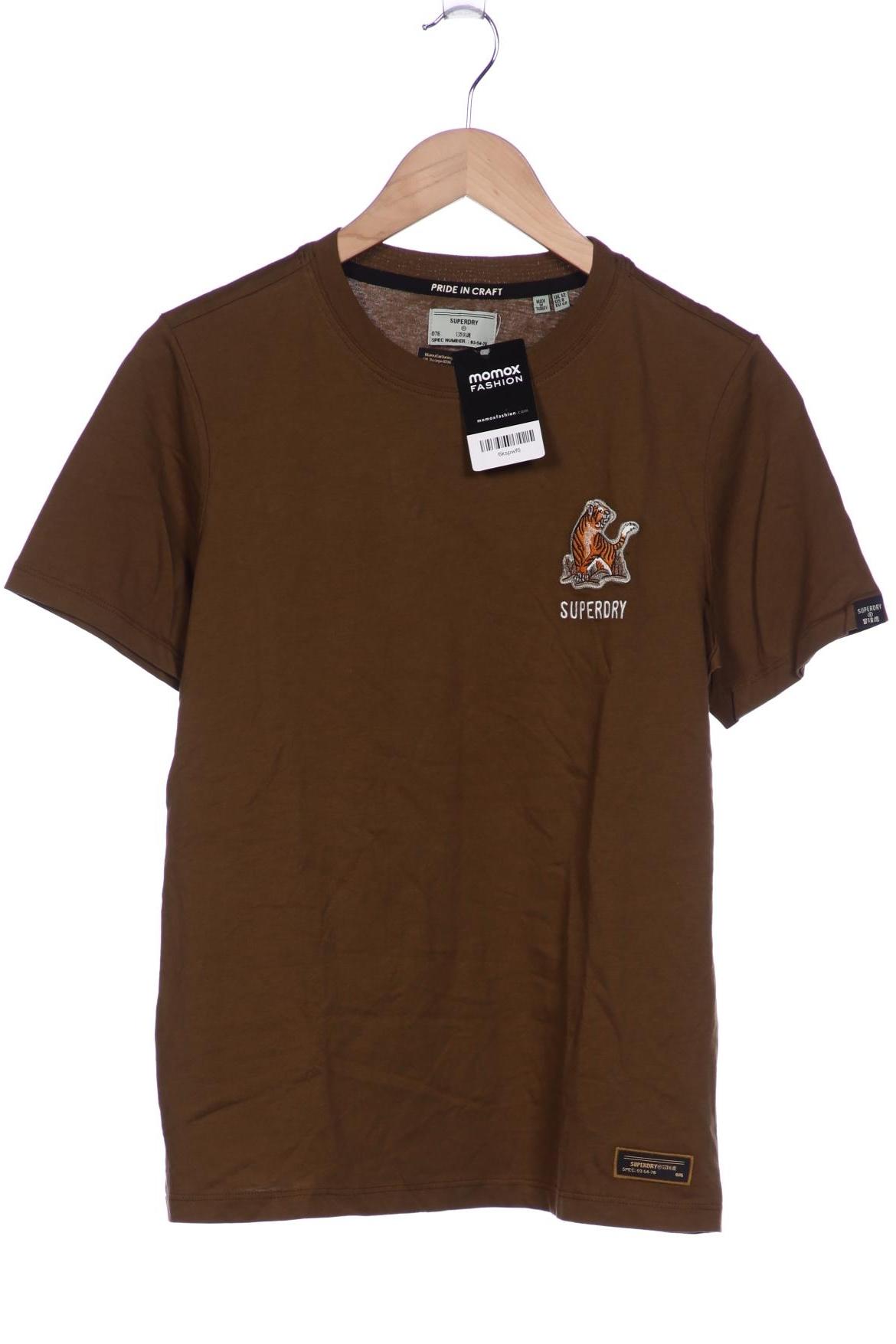

Superdry Damen T-Shirt, braun, Gr. 40
