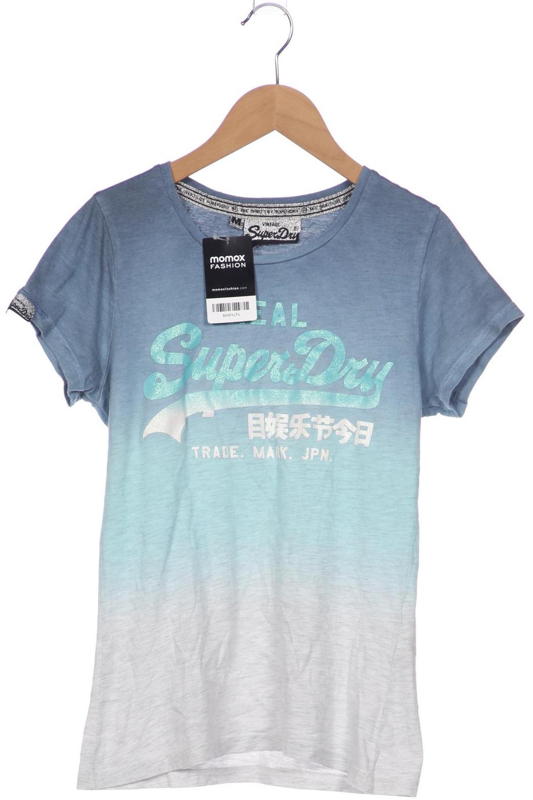 

Superdry Damen T-Shirt, blau, Gr. 38