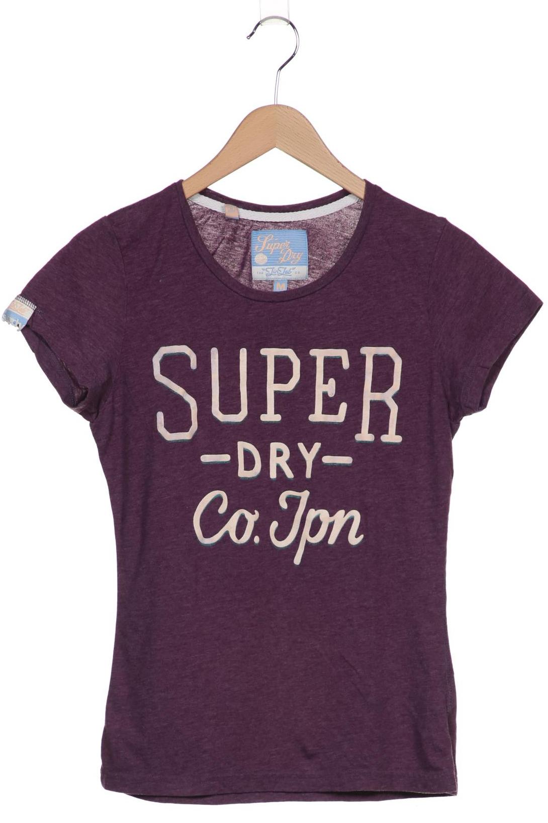 

Superdry Damen T-Shirt, flieder, Gr. 38